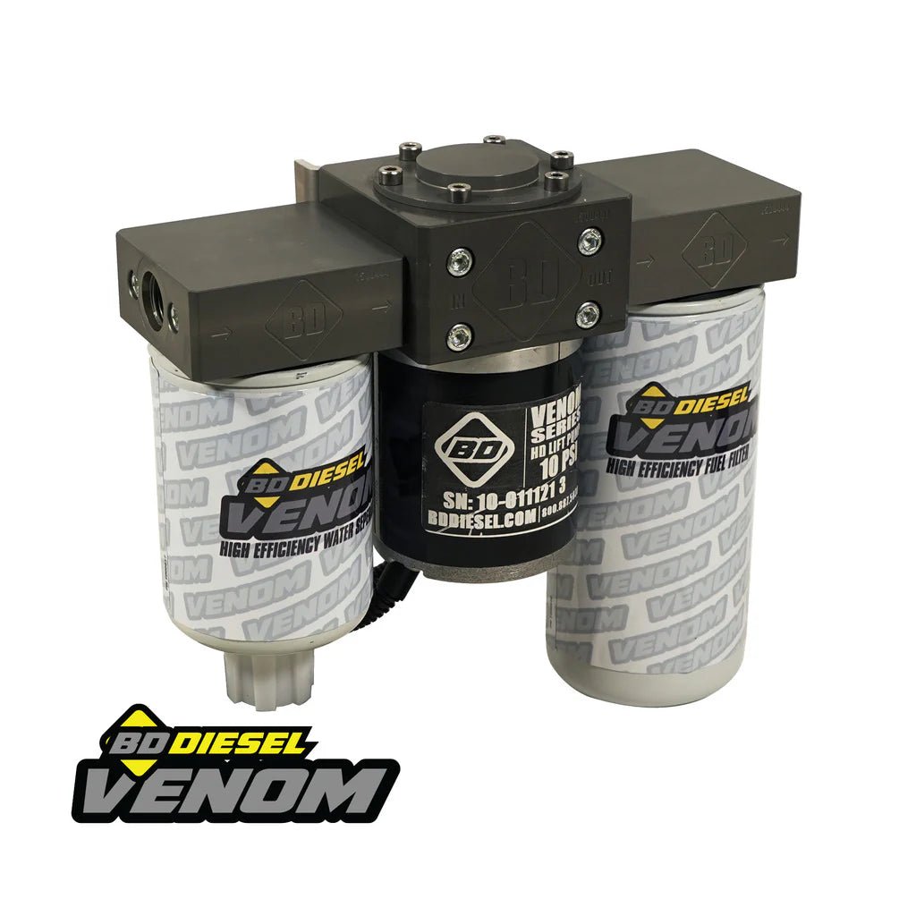 BD Diesel 1050322 Venom Lift Pump With Filter & Separator (2001 - 2010 Duramax) - Southern Diesel Supply
