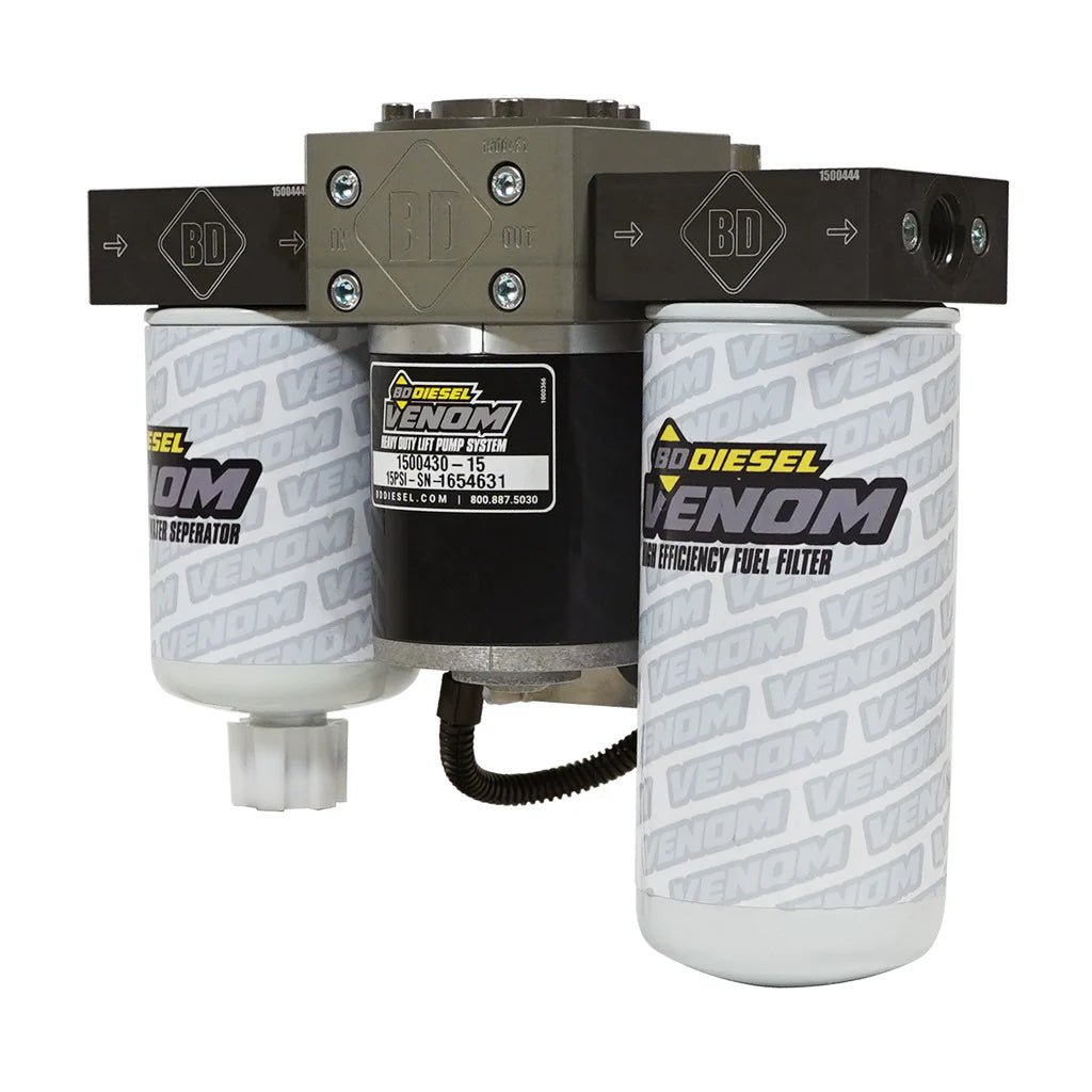 BD Diesel 1050335 Venom Lift Pump With Filter & Water Separator (2003 - 2004.5 Cummins) - Southern Diesel Supply