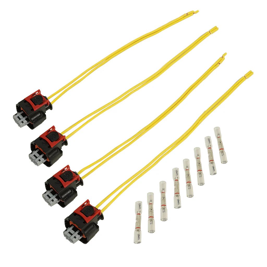 BD Diesel 1050458 Injector Connector Pigtail Kit (4 - Pack) (2017 - 2023 Duramax) - Southern Diesel Supply