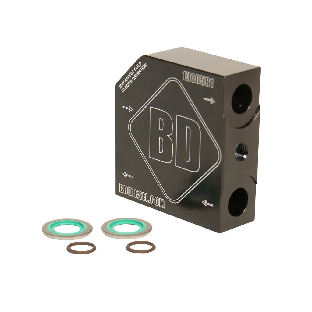 BD Diesel 1061527 Transmission Cooler Thermal Bypass Valve Upgrade (2019 - 2024 Cummins) - Southern Diesel Supply