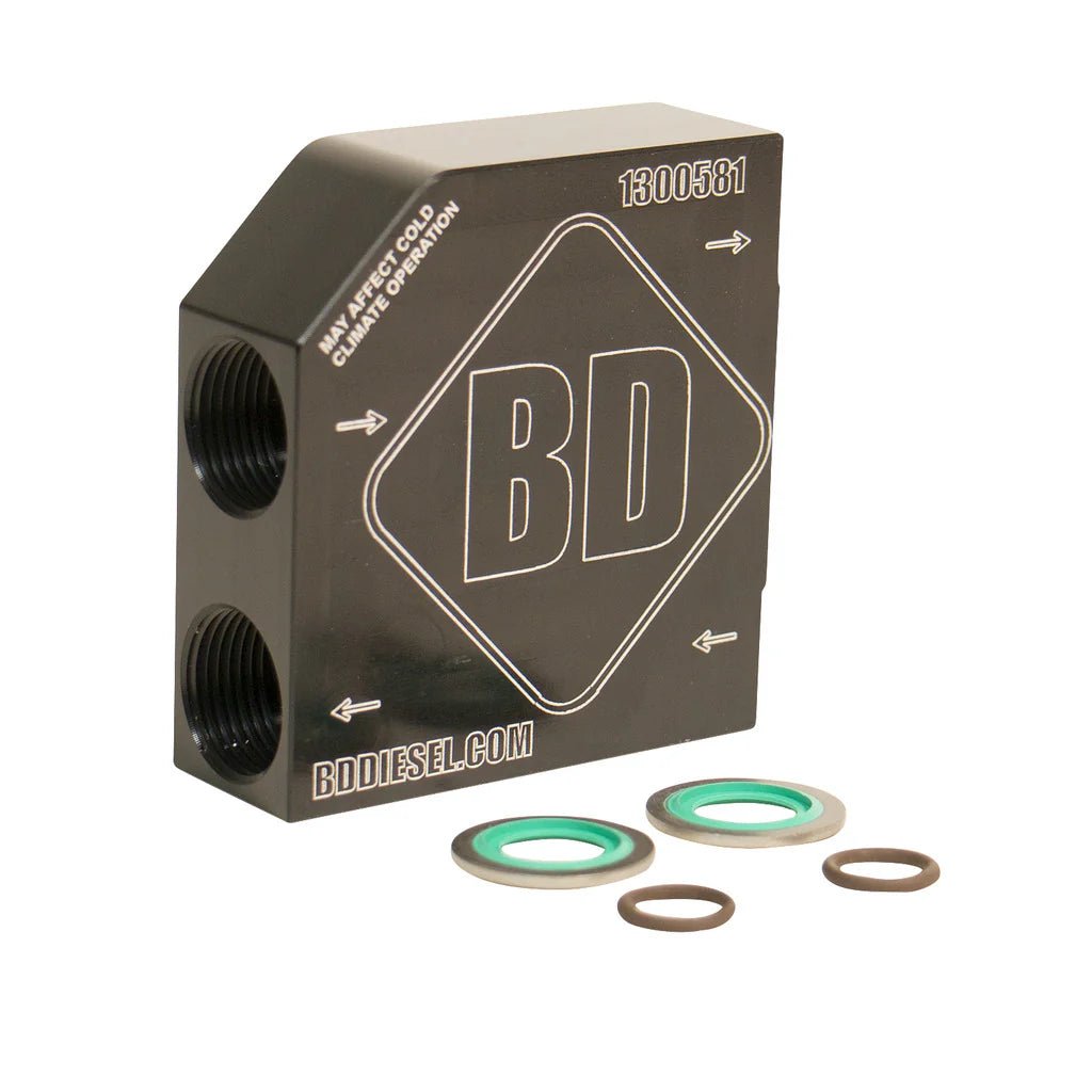 BD Diesel 1061527 Transmission Cooler Thermal Bypass Valve Upgrade (2019 - 2024 Cummins) - Southern Diesel Supply