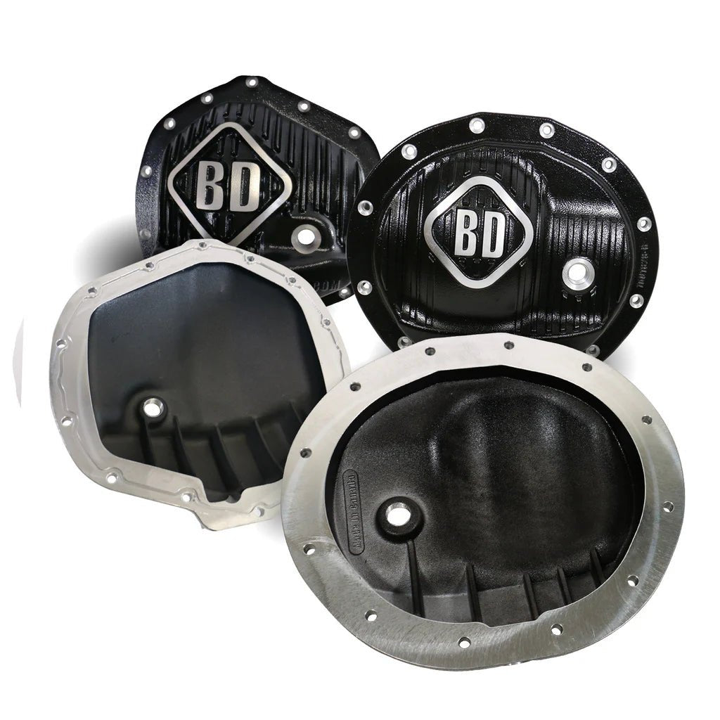 BD Diesel 1061829 Front & Rear Differential Cover Pack (2014/2013 - 2018 Cummins) - Southern Diesel Supply