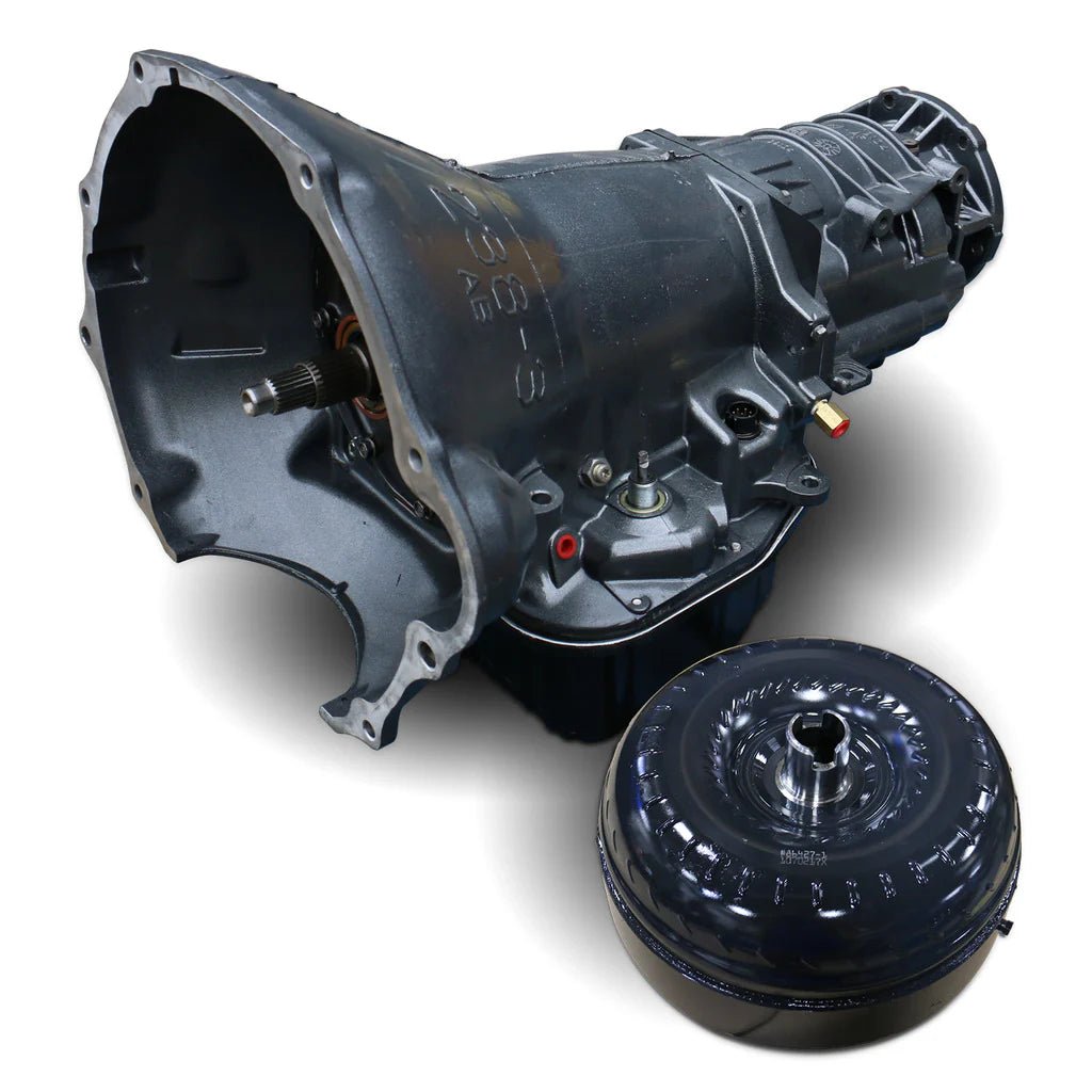 BD Diesel 1064162BM Torquemaster Transmission & Converter 47RE /w Auxiliary Filter & Billet Input (1996 - 1998 Cummins) - Southern Diesel Supply