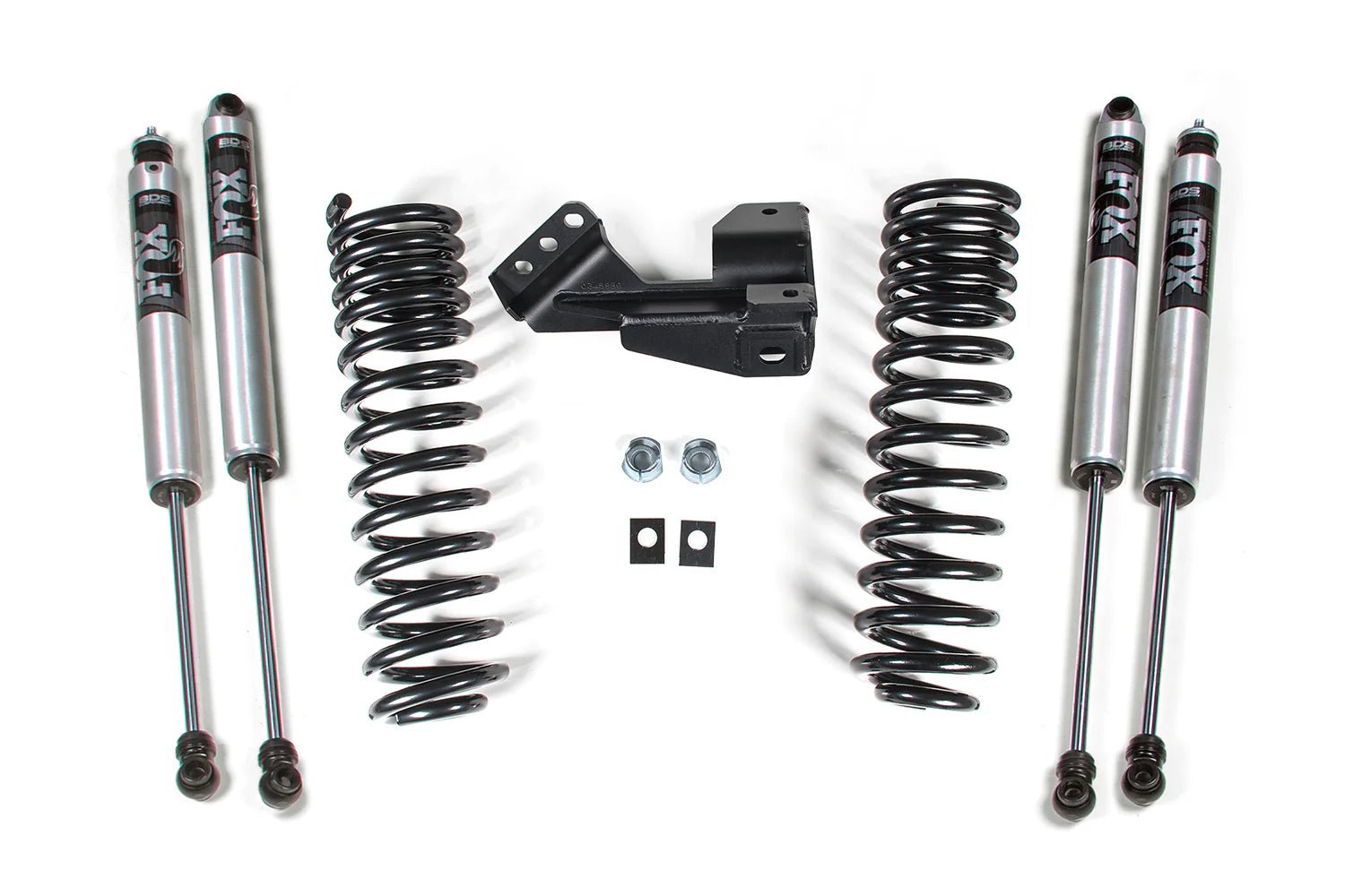 BDS Suspension 1 - 2 Inch Leveling Kit Performance Spring 1" for 17 - 19, 2" for 20 - 26 (2017 - 2026 Powerstroke 4WD) - Southern Diesel Supply