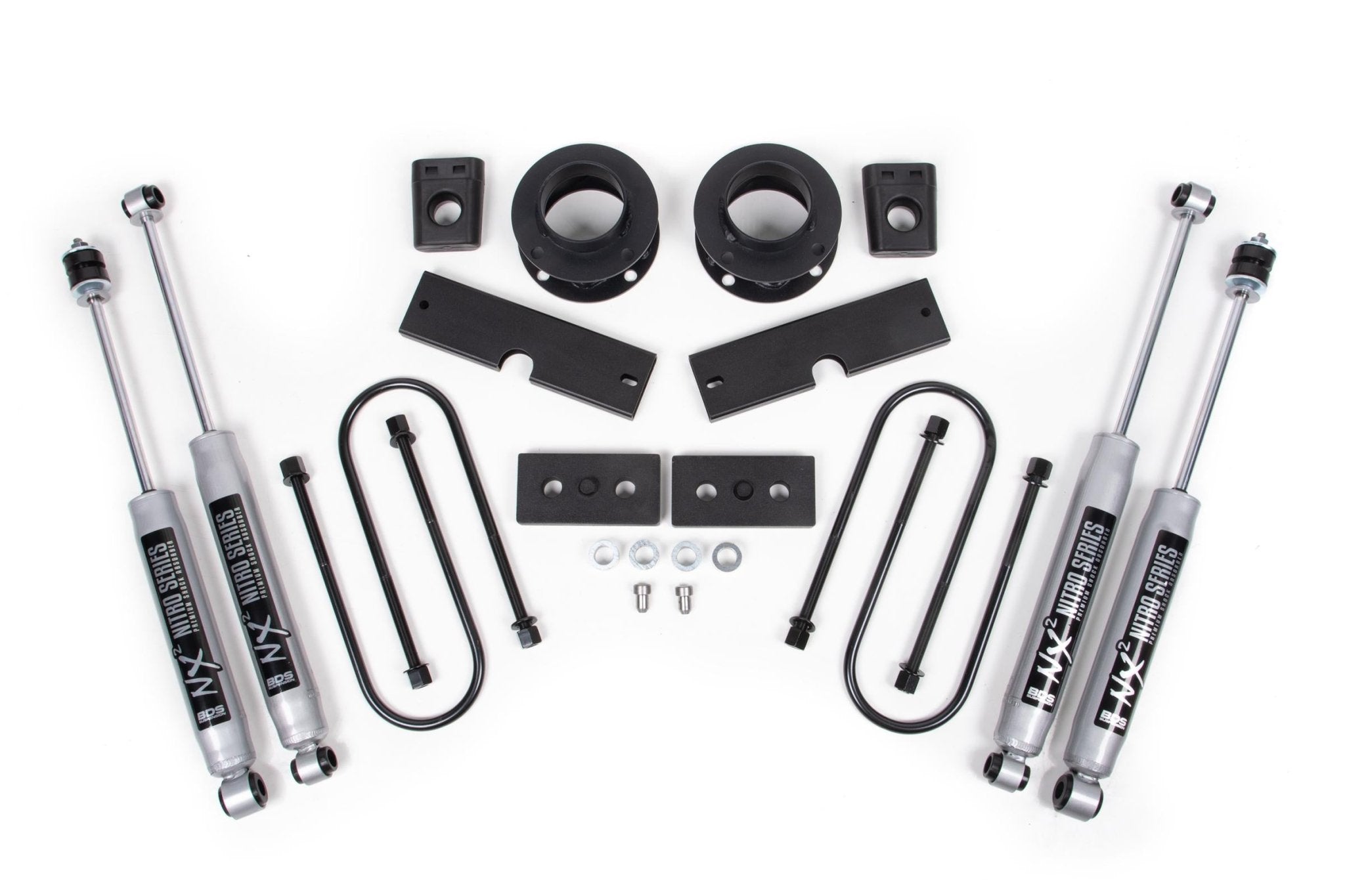BDS Suspension 2 Inch Lift Kit (2013 - 2023 3500 Cummins 4WD) - Southern Diesel Supply