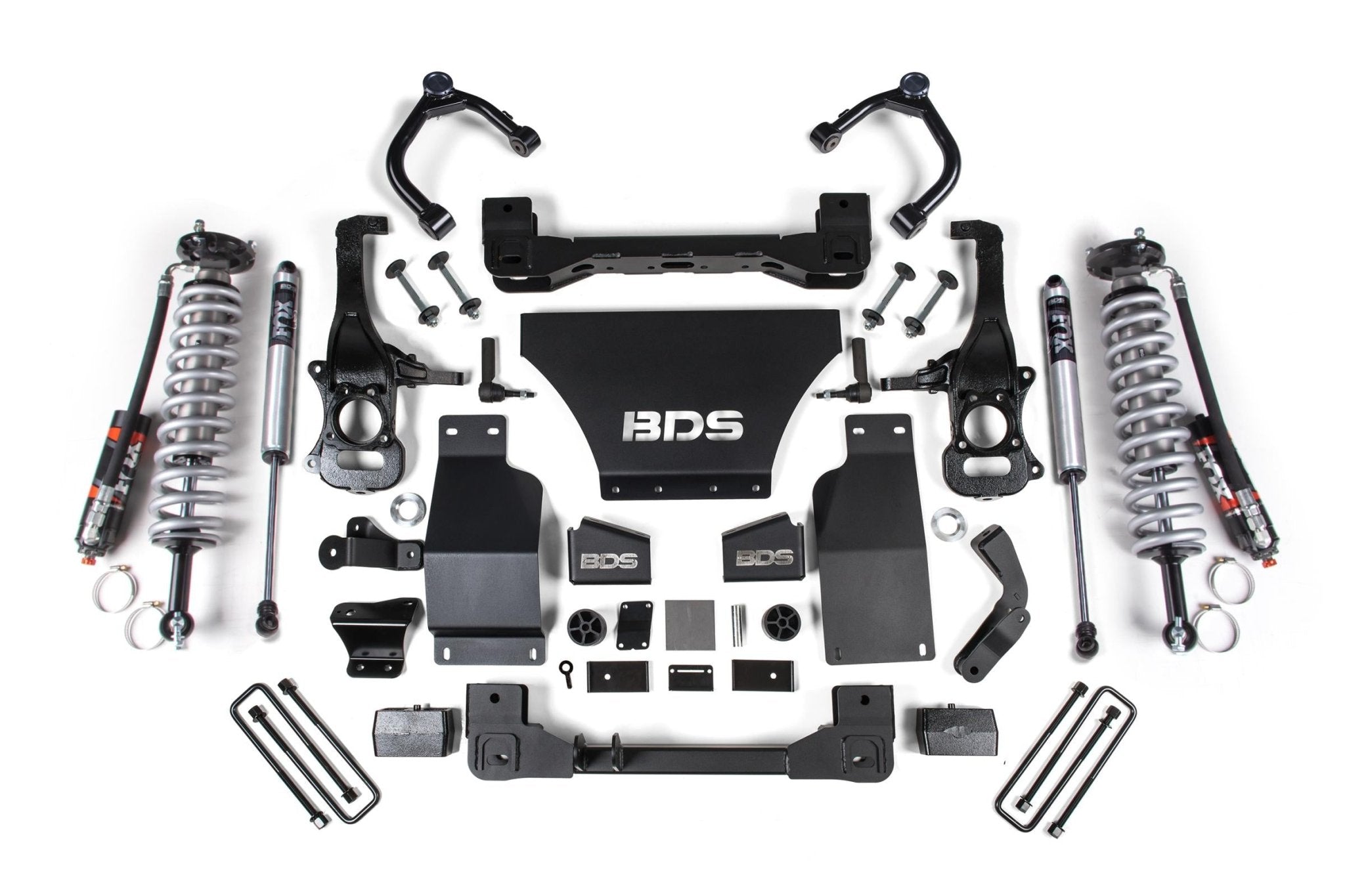 BDS Suspension 2.5 Inch Lift Kit FOX 2.5 Performance Elite Coil - Over Chevy Trail Boss or GMC AT4 (2019 - 2026 3.0L Duramax 4WD) - Southern Diesel Supply