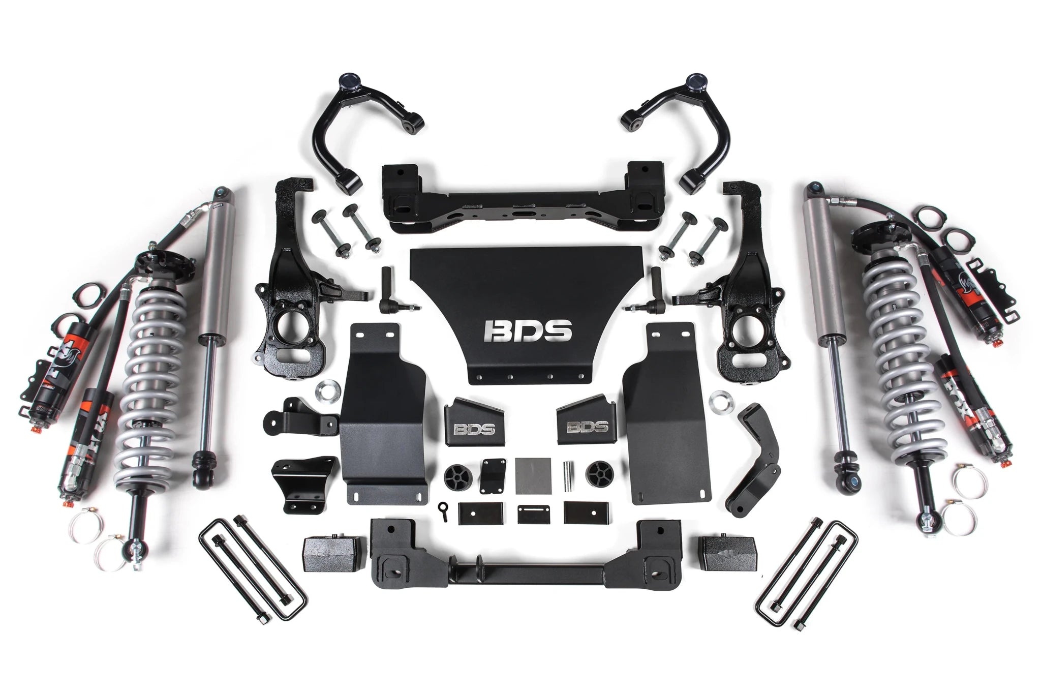 BDS Suspension 2.5 Inch Lift Kit FOX 2.5 Performance Elite Coil - Over Chevy Trail Boss or GMC AT4 (2019 - 2026 3.0L Duramax 4WD) - Southern Diesel Supply