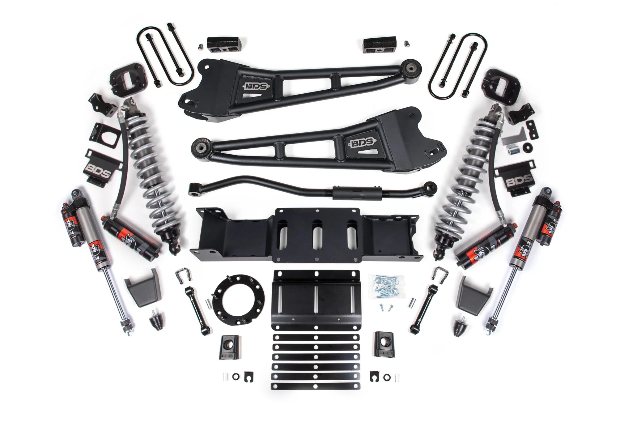 BDS Suspension 3 Inch Lift Kit FOX 2.5 Coil-Over Conversion (2019-2024 3500 6.7L Cummins 4WD) - Southern Diesel Supply