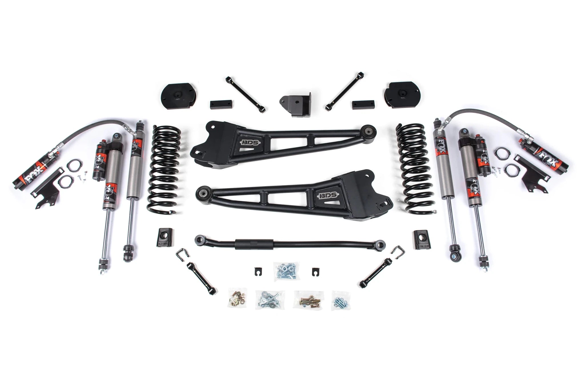 BDS Suspension 3 Inch Lift Kit w/ Radius Arm (2013 - 2018 3500 Cummins 4WD) - Southern Diesel Supply