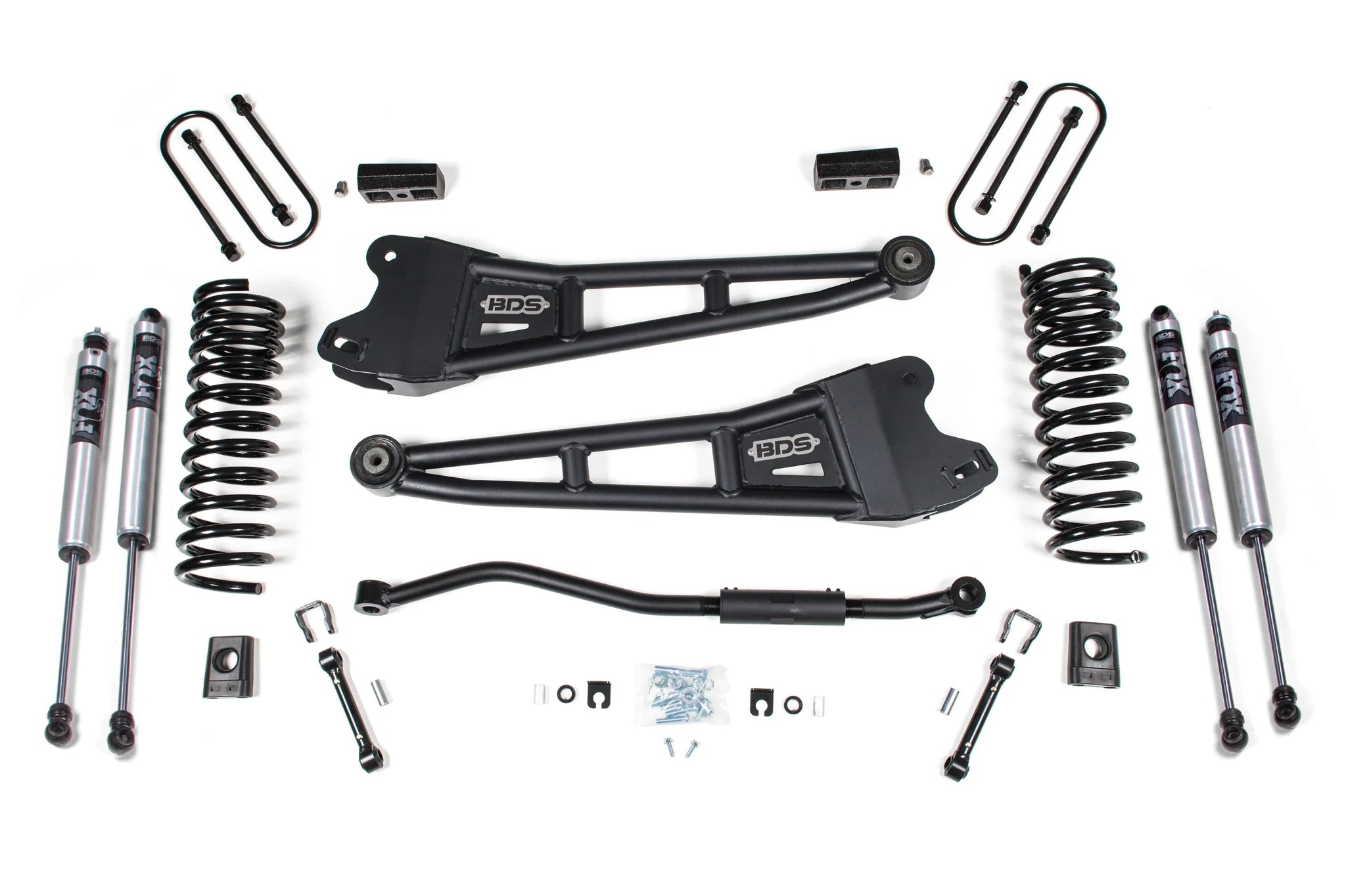 BDS Suspension 3 Inch Lift Kit w/ Radius Arm (2013 - 2018 3500 Cummins 4WD) - Southern Diesel Supply