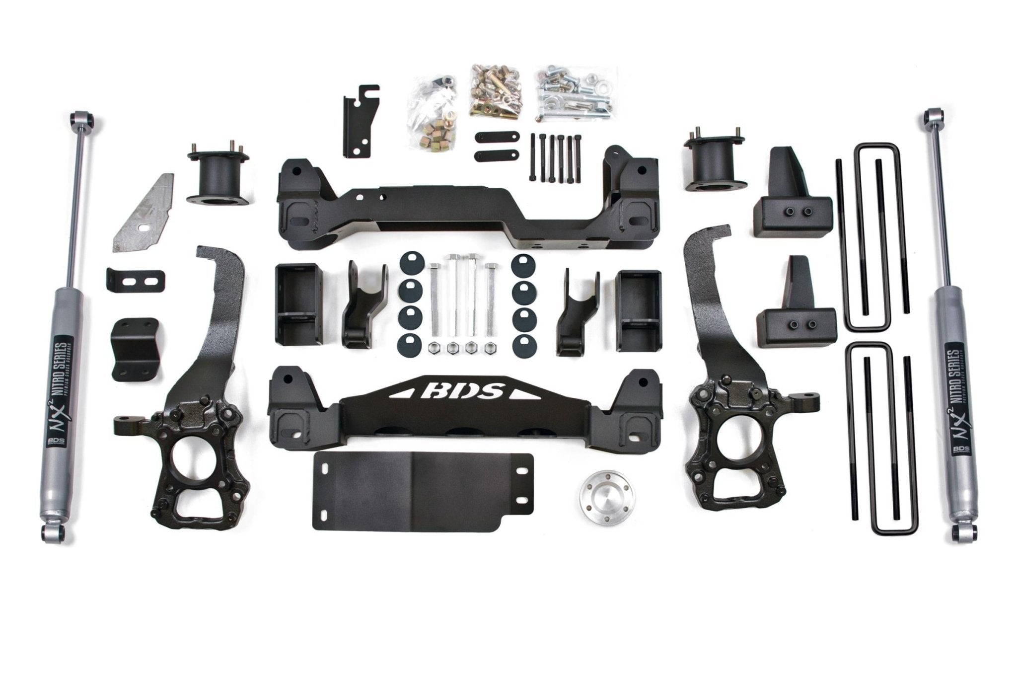 BDS Suspension 4 Inch Lift Kit (2015 - 2020 3.0L Powerstroke 4WD) - Southern Diesel Supply
