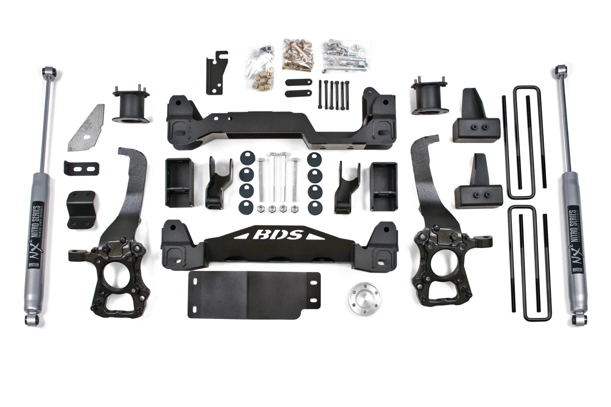 BDS Suspension 4 Inch Lift Kit (2015 - 2020 3.0L Powerstroke 4WD) - Southern Diesel Supply