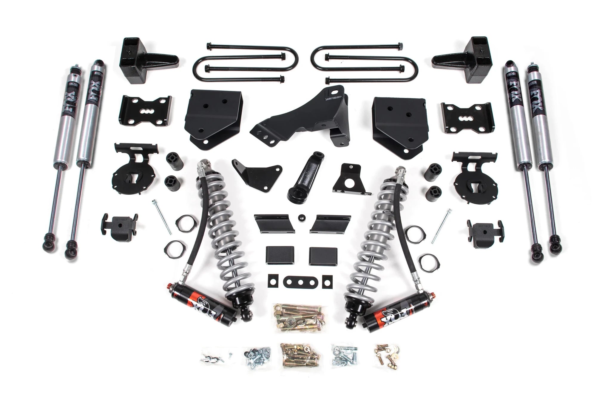 BDS Suspension 4 Inch Lift Kit FOX 2.5 Coil-Over Conversion (2011-2016 6.7L PowerStroke 4WD) - Southern Diesel Supply