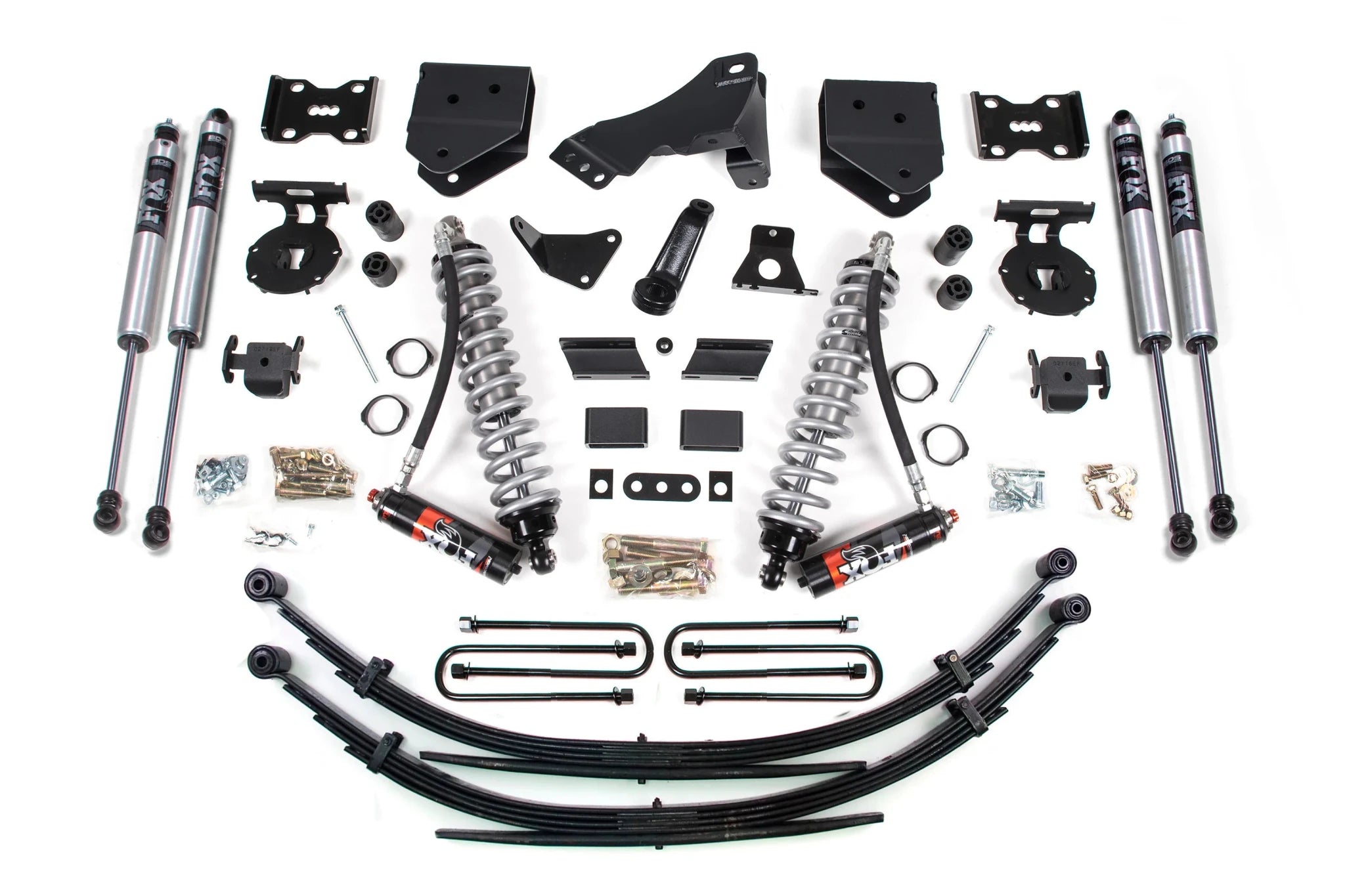 BDS Suspension 4 Inch Lift Kit FOX 2.5 Coil-Over Conversion (2011-2016 6.7L PowerStroke 4WD) - Southern Diesel Supply