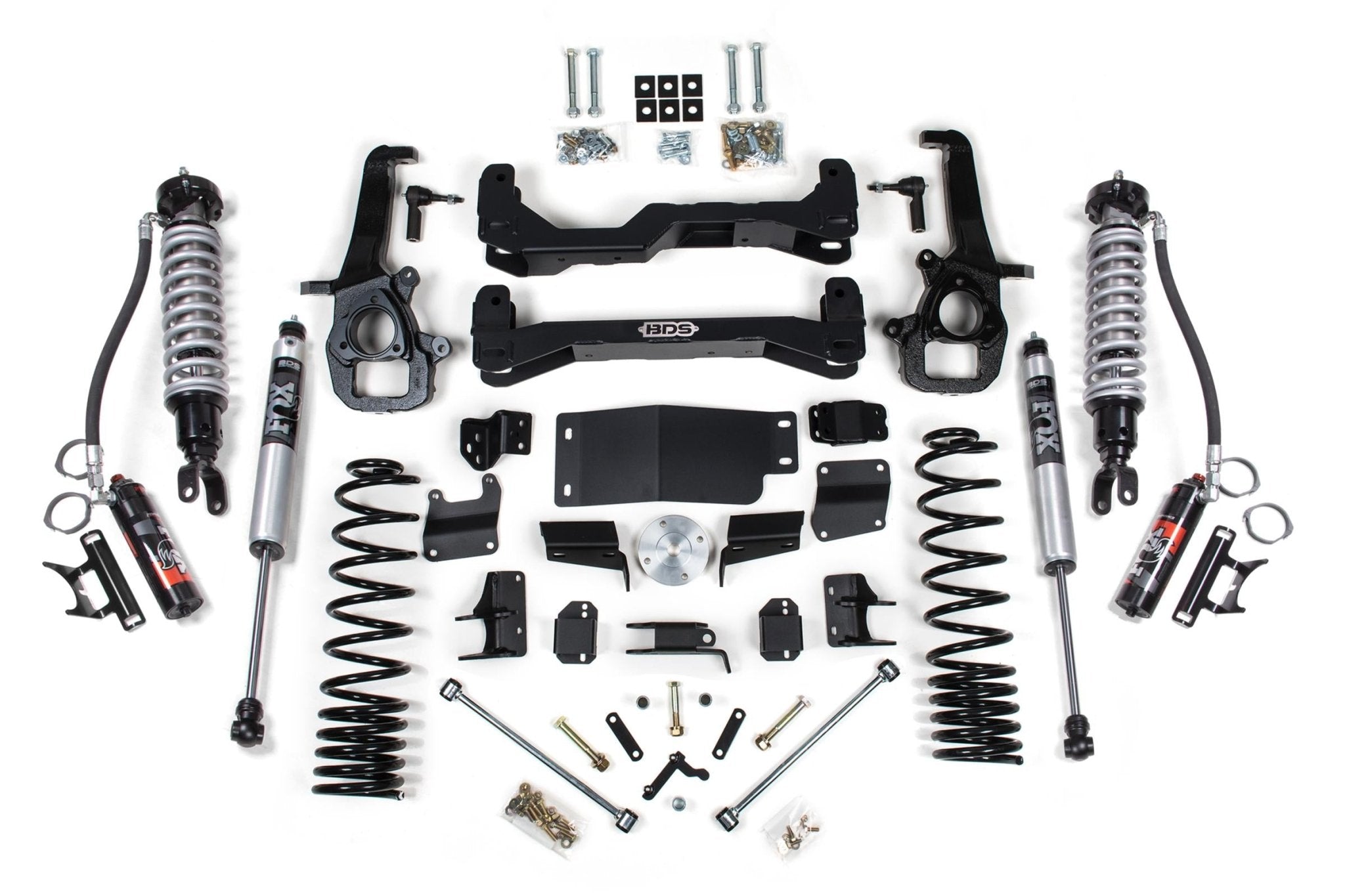 BDS Suspension 4 Inch Lift Kit FOX 2.5 Performance Elite Coil - Over (2019 - 2023 3.0L Cummins 4WD) - Southern Diesel Supply