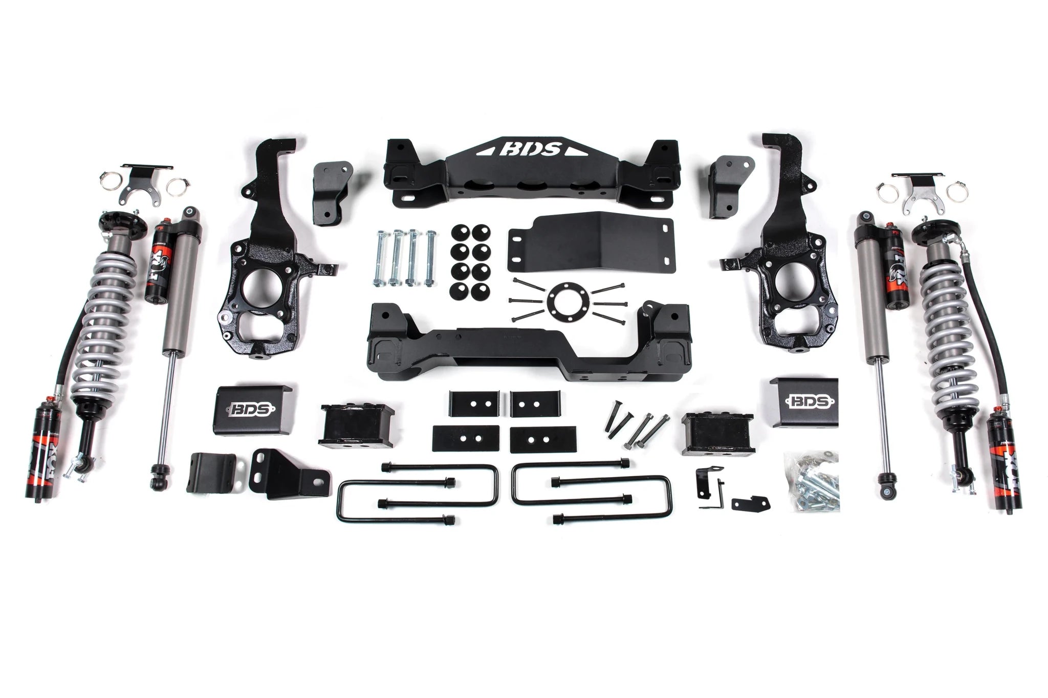 BDS Suspension 4 Inch Lift Kit FOX 2.5 Performance Elite Coil - Over (2021 3.0L Powerstroke 4WD) - Southern Diesel Supply
