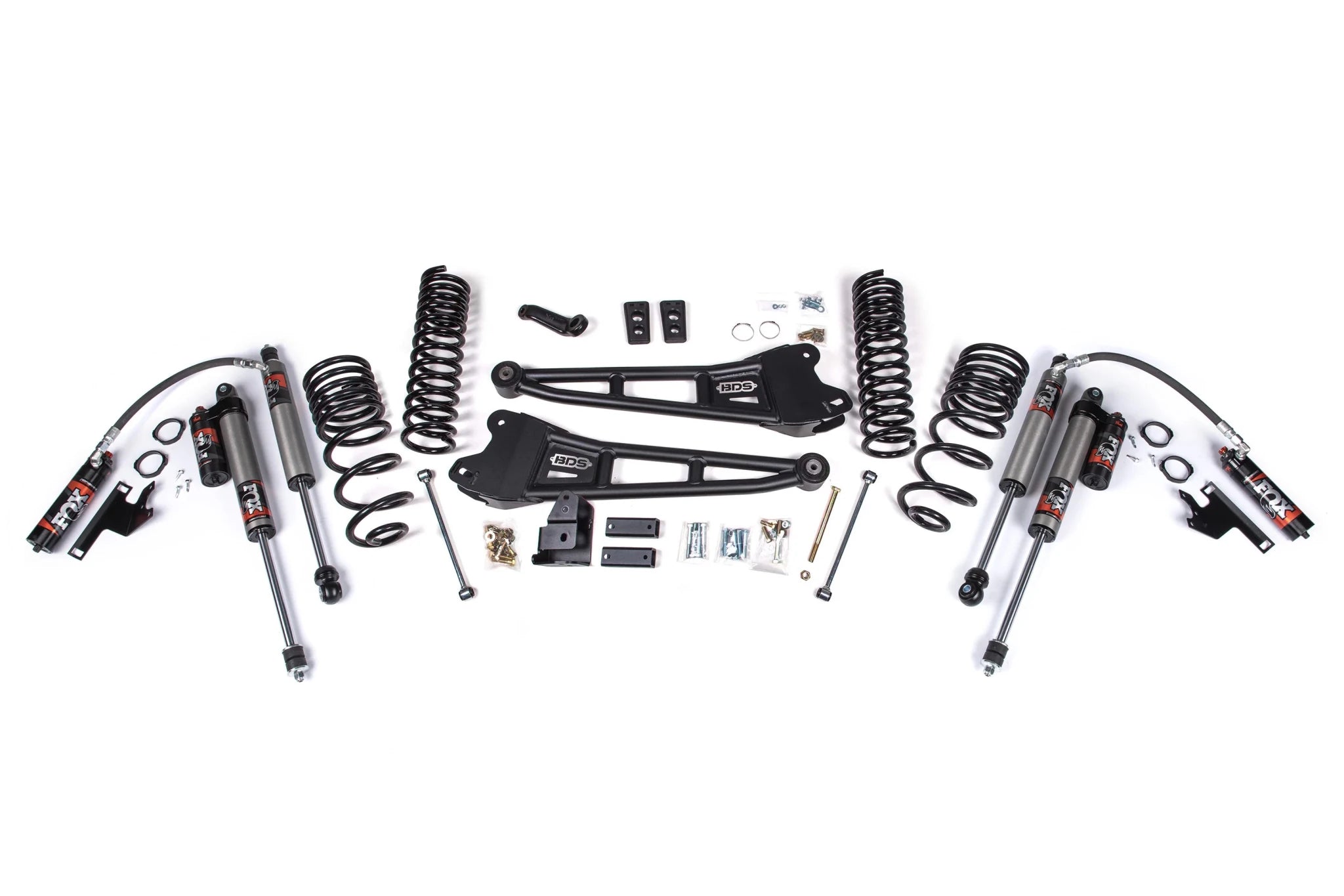 BDS Suspension 4 Inch Lift Kit w/ Radius Arm(201 - 2018 2500 Cummins 4WD) - Southern Diesel Supply