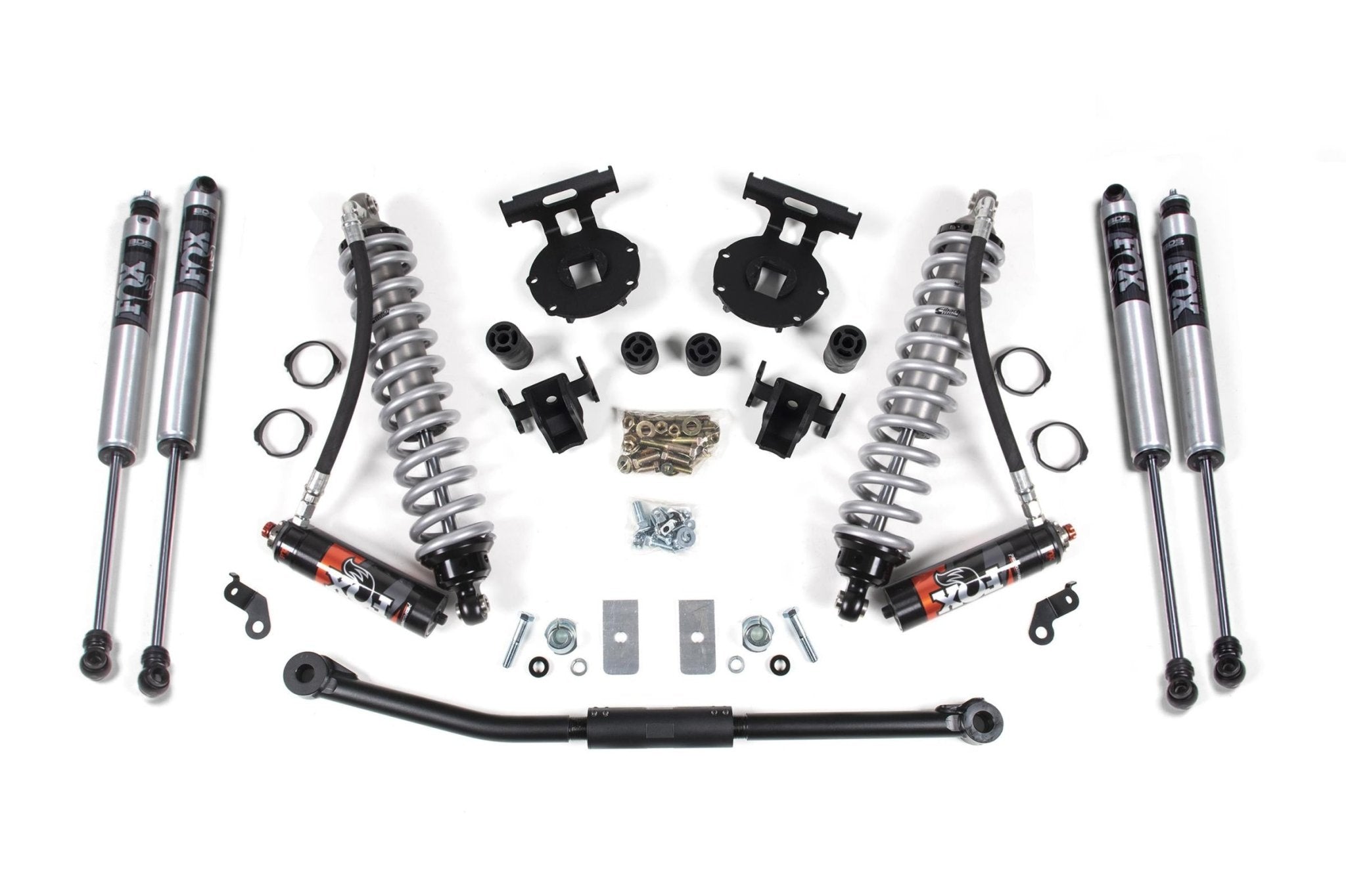 BDS Suspension 4WD 2.5 Inch Lift Kit FOX 2.5 Performance Elite Coil - Over Conversion (2011 - 2016 Powerstroke) - Southern Diesel Supply