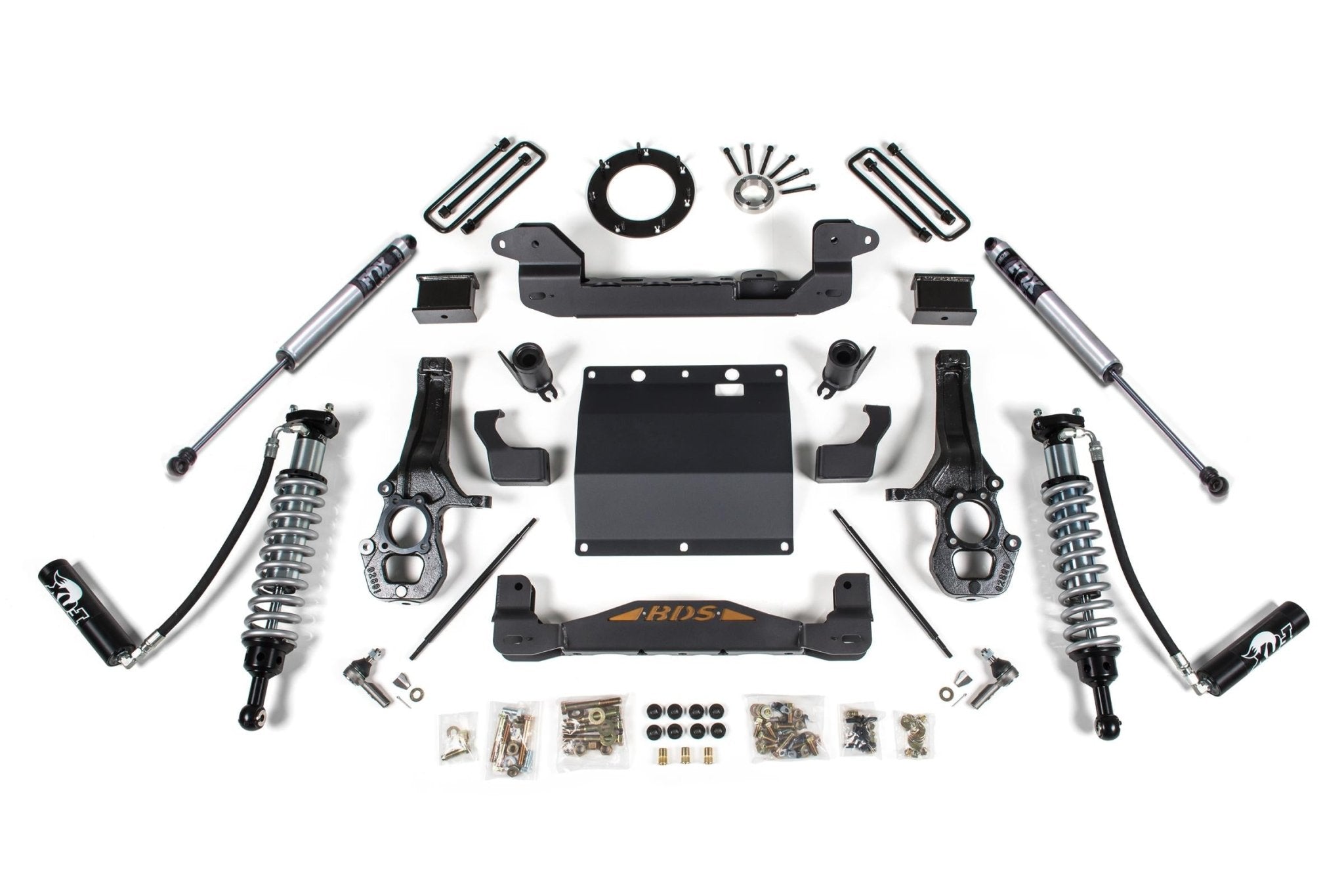 BDS Suspension 4WD 5.5 Inch Lift Kit FOX 2.5 Coil - Over (2015 - 2022 2.8L Duramax) - Southern Diesel Supply
