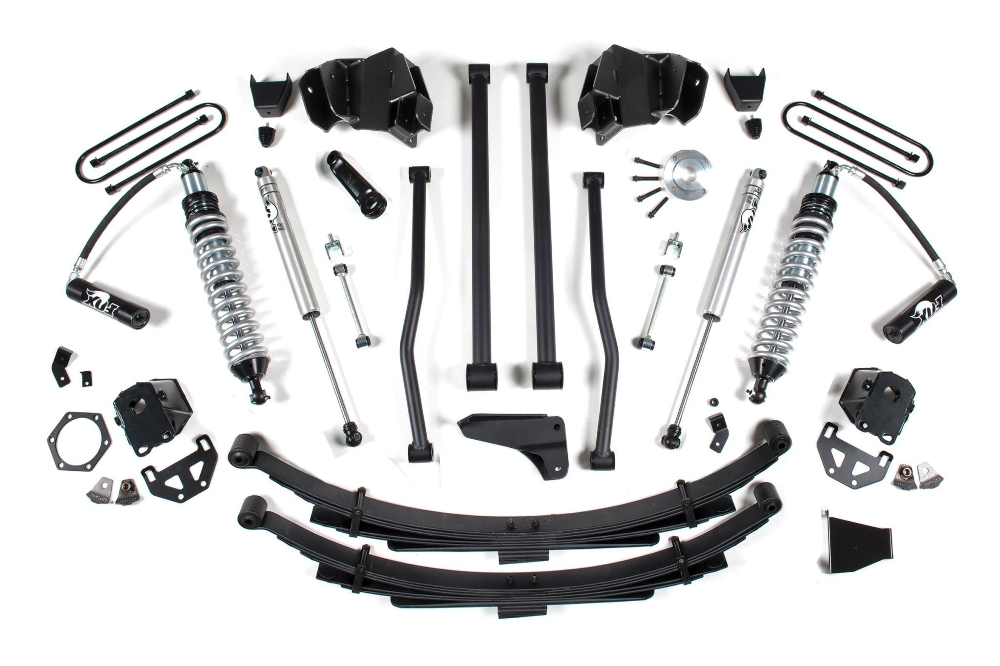 BDS Suspension 4WD 6 Inch Lift Kit Long Arm & FOX 2.5 Coil - Over Conversion Shocks (2003 - 2007 Cummins) - Southern Diesel Supply