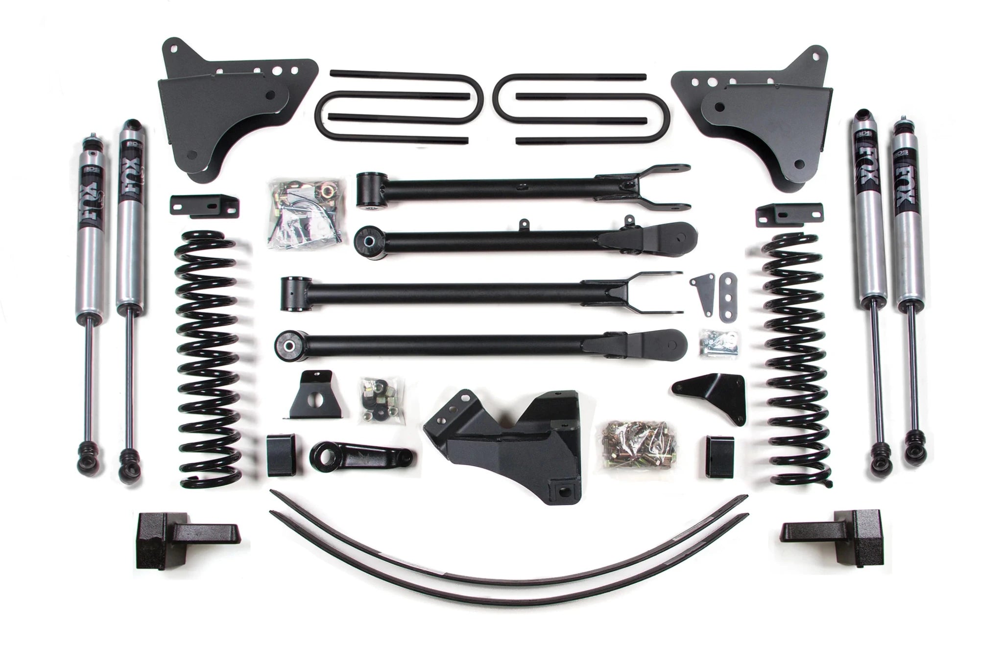 BDS Suspension 4WD 6 Inch Lift Kit w/ 4 - Link (2005 - 2007 Powerstroke) - Southern Diesel Supply