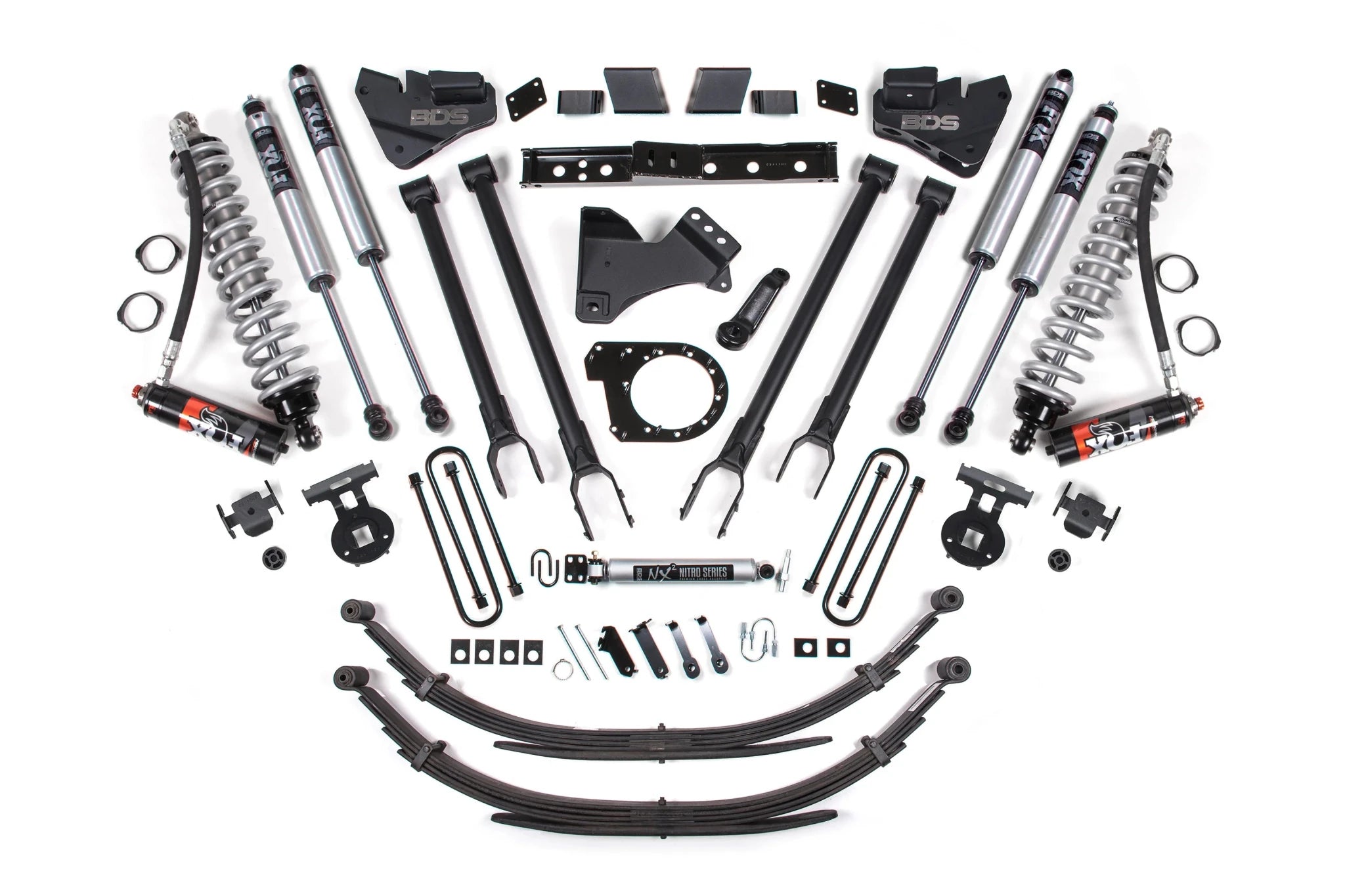BDS Suspension 4WD 7 Inch Lift Kit w/ 4 - Link (2020 - 2022 Powerstroke) - Southern Diesel Supply