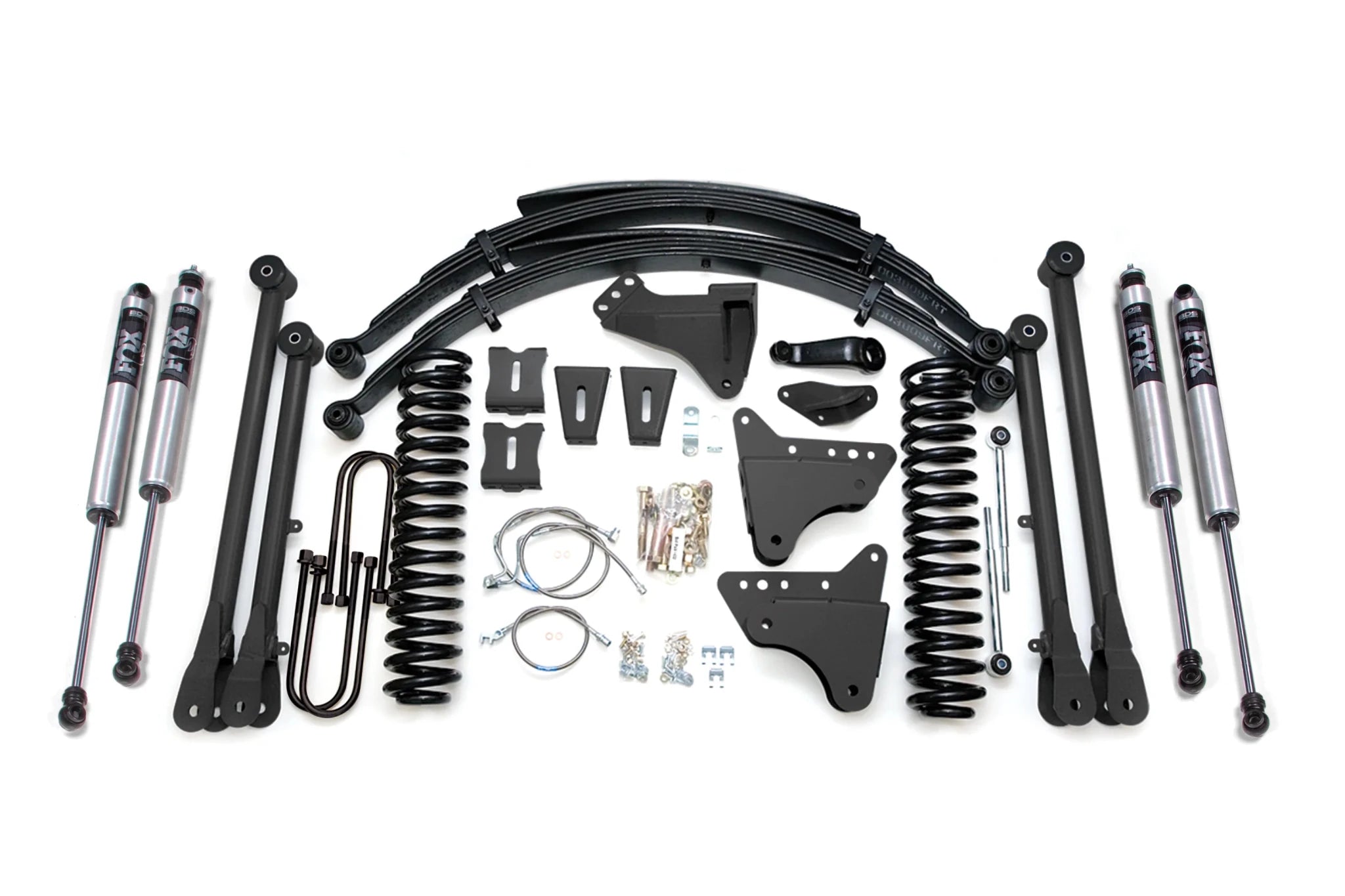 BDS Suspension 4WD 8 Inch Lift Kit w/ 4 - Link (2005 - 2007 Powerstroke) - Southern Diesel Supply