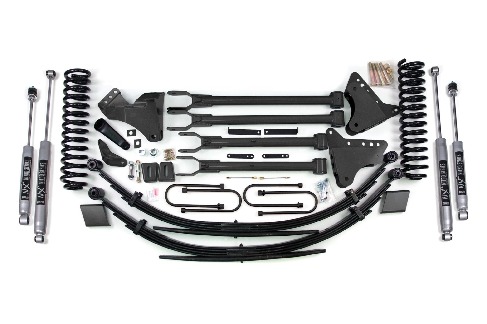 BDS Suspension 4WD 8 Inch Lift Kit w/ 4 - Link (2008 - 2010 Powerstroke) - Southern Diesel Supply