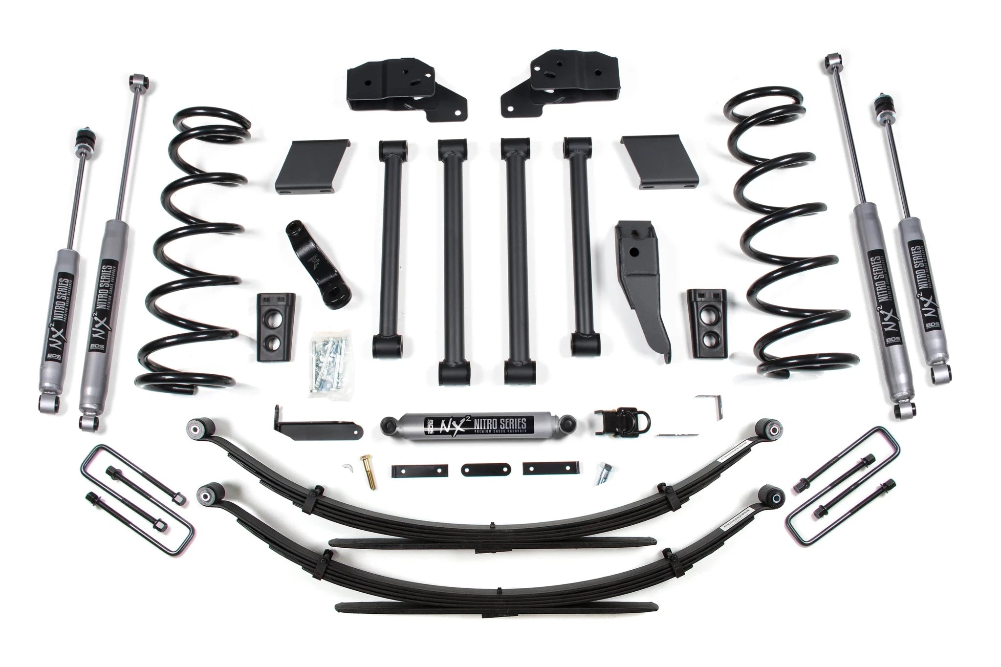 BDS Suspension 5 Inch Lift Kit (2000 - 2002 Cummins 4WD) - Southern Diesel Supply