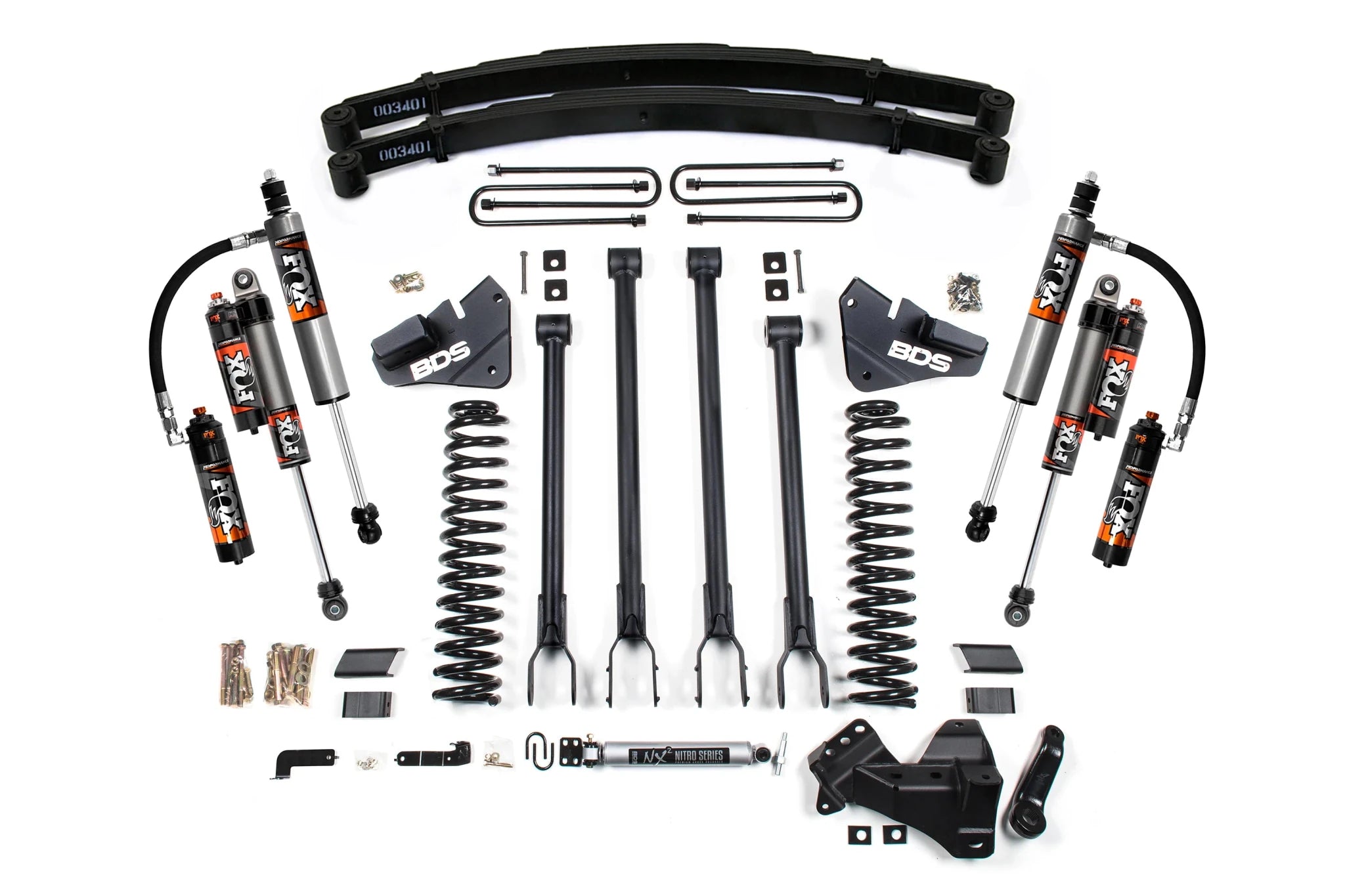 BDS Suspension 5 Inch Lift Kit w/ 4 - Link (2020 - 2022 Powerstroke 4WD) - Southern Diesel Supply