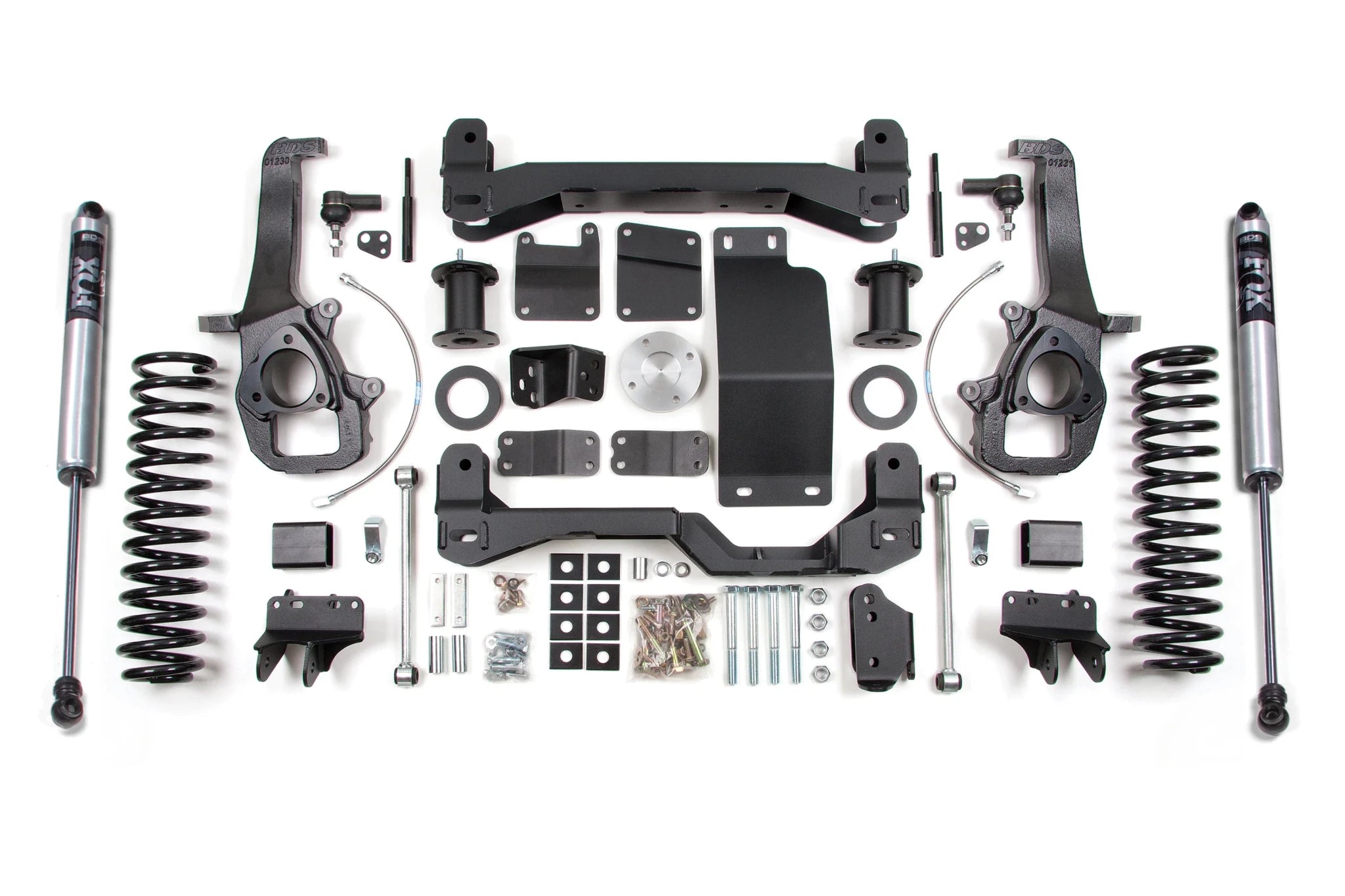 BDS Suspension 6 Inch Lift Kit (2014 - 2018 3.0L Cummins 4WD) - Southern Diesel Supply