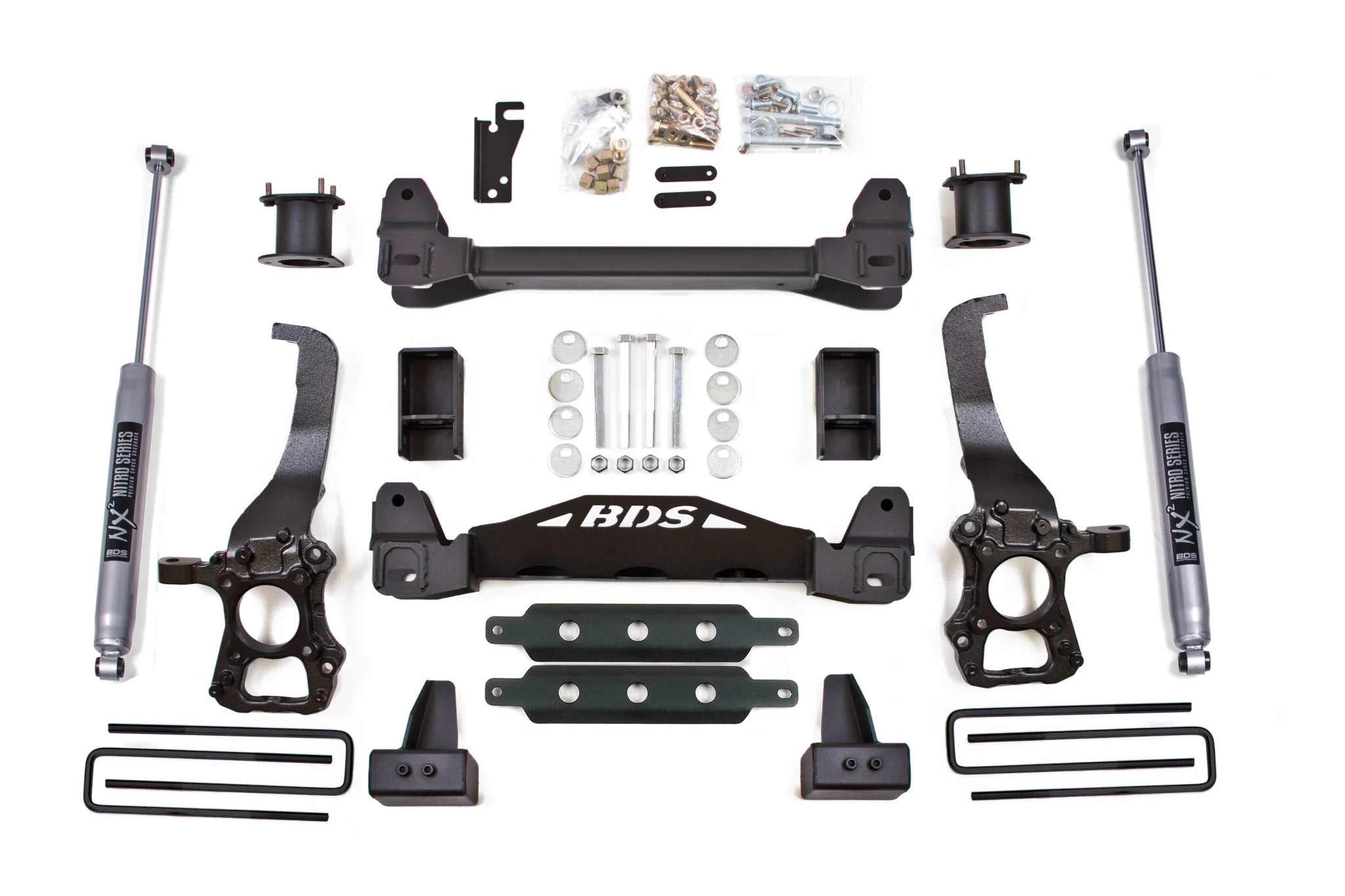 BDS Suspension 6 Inch Lift Kit (2015 - 2020 3.0L Powerstroke 2WD) - Southern Diesel Supply