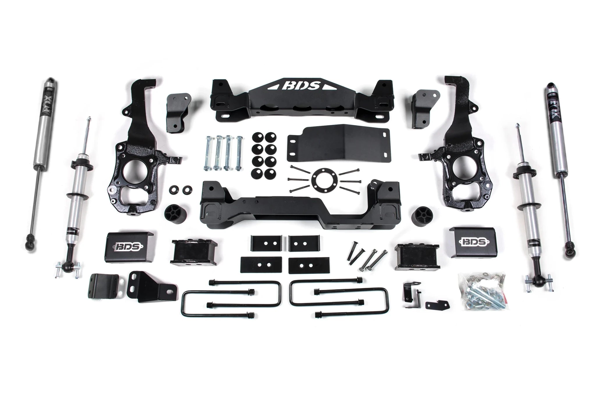 BDS Suspension 6 Inch Lift Kit FOX 2.0 Strut (2021 3.0L Powerstroke 4WD) - Southern Diesel Supply