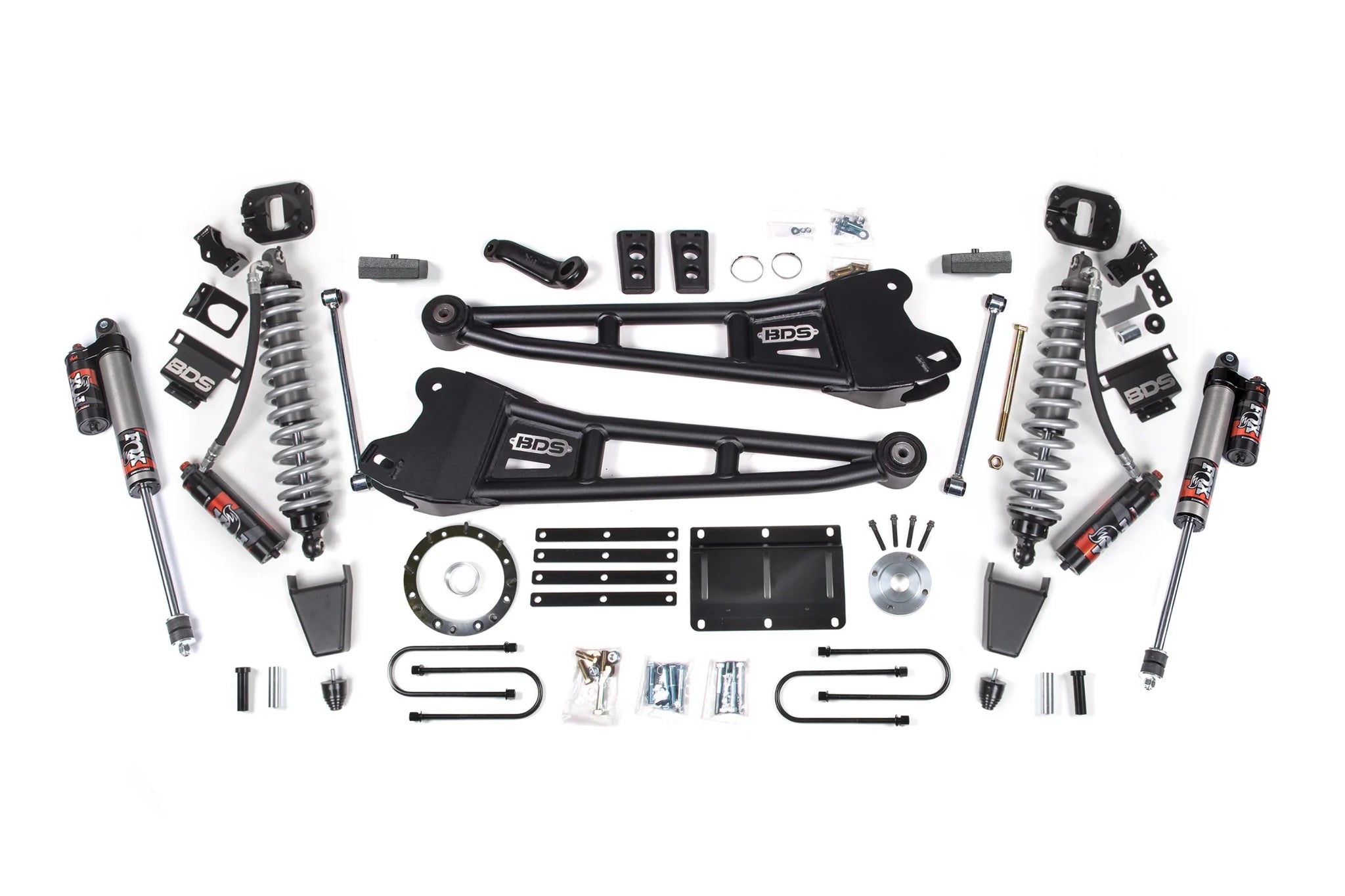 BDS Suspension 6 Inch Lift Kit FOX 2.5 Coil-Over Conversion (2013-2018 3500 6.7L Cummins 4WD) - Southern Diesel Supply