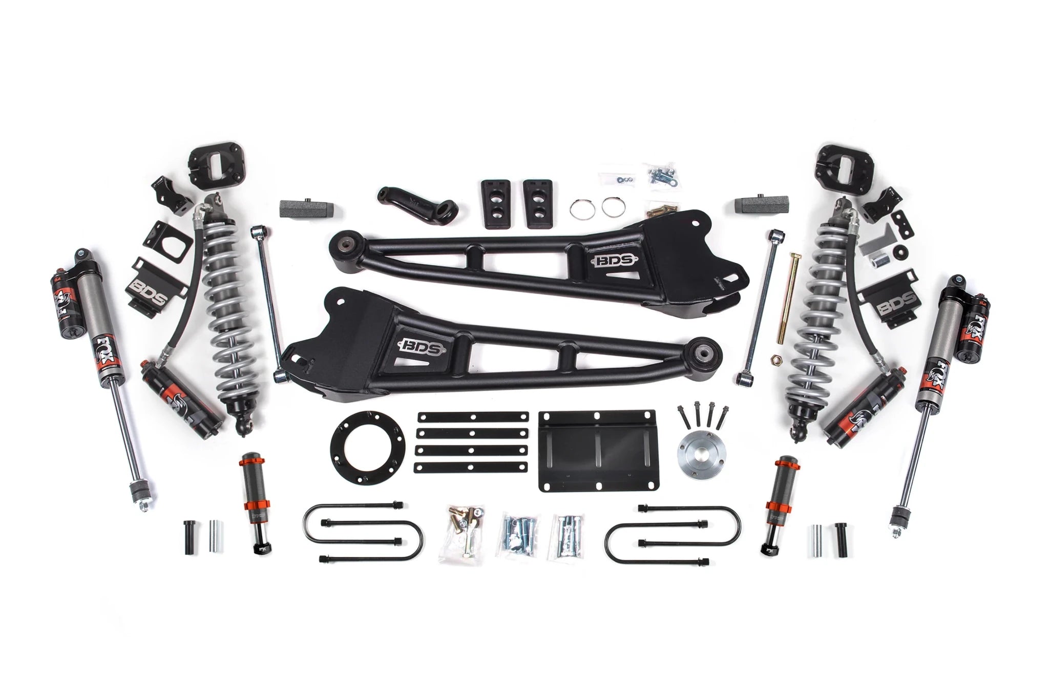 BDS Suspension 6 Inch Lift Kit FOX 2.5 Coil-Over Conversion (2013-2018 3500 6.7L Cummins 4WD) - Southern Diesel Supply