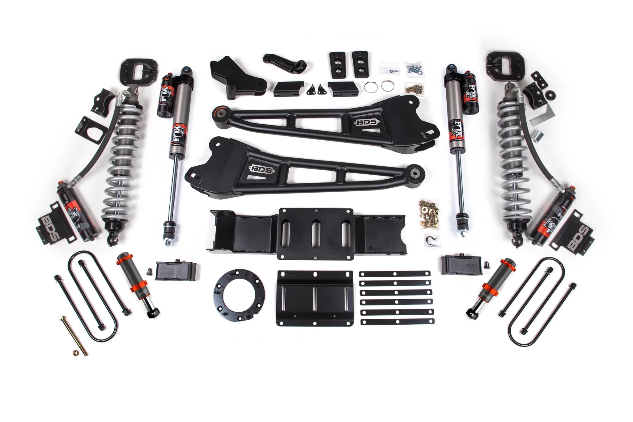 BDS Suspension 6 Inch Lift Kit FOX 2.5 Coil-Over Conversion (2019-2024 3500 6.7L Cummins 4WD) - Southern Diesel Supply