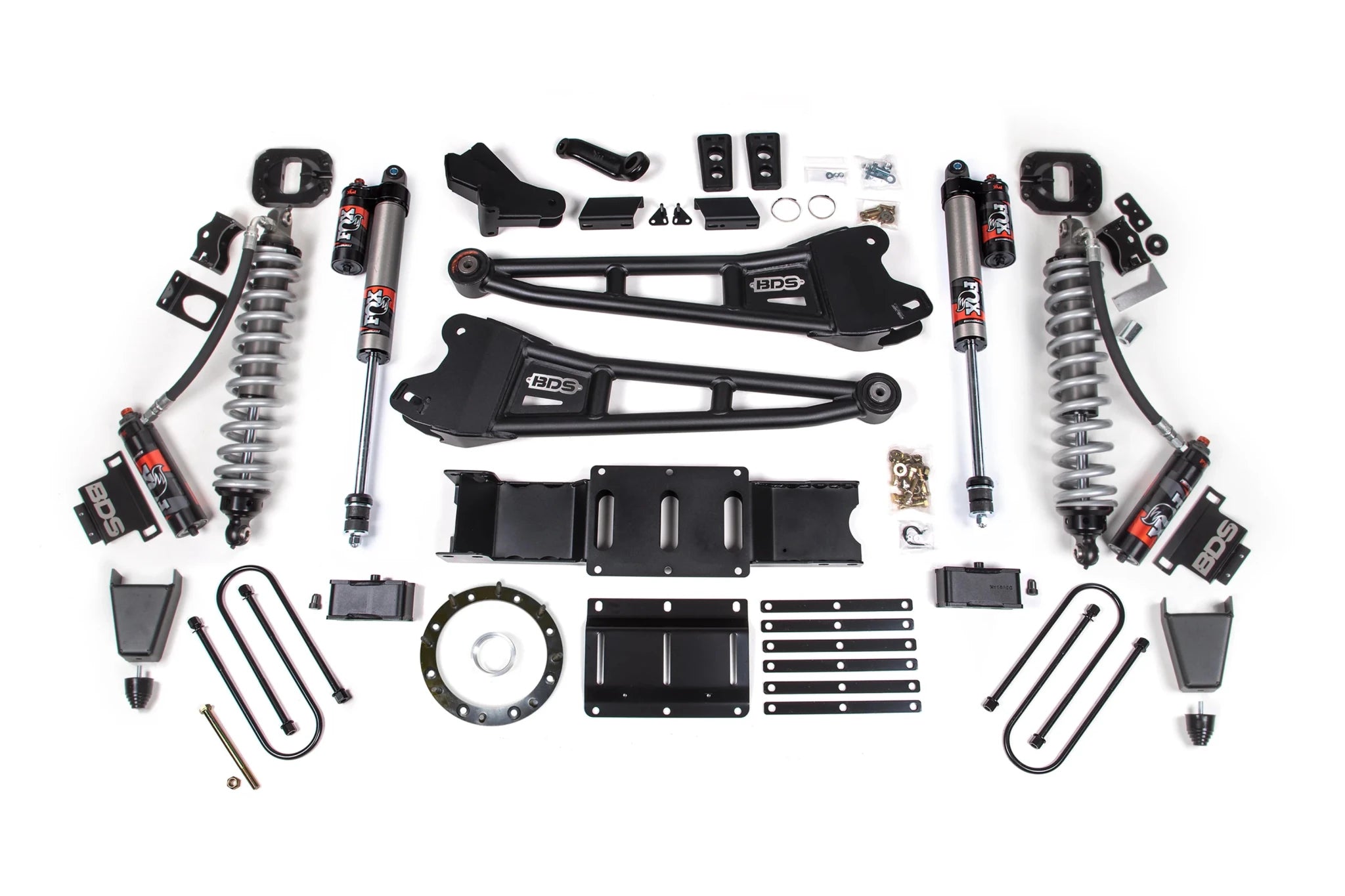BDS Suspension 6 Inch Lift Kit FOX 2.5 Coil-Over Conversion (2019-2024 3500 6.7L Cummins 4WD) - Southern Diesel Supply
