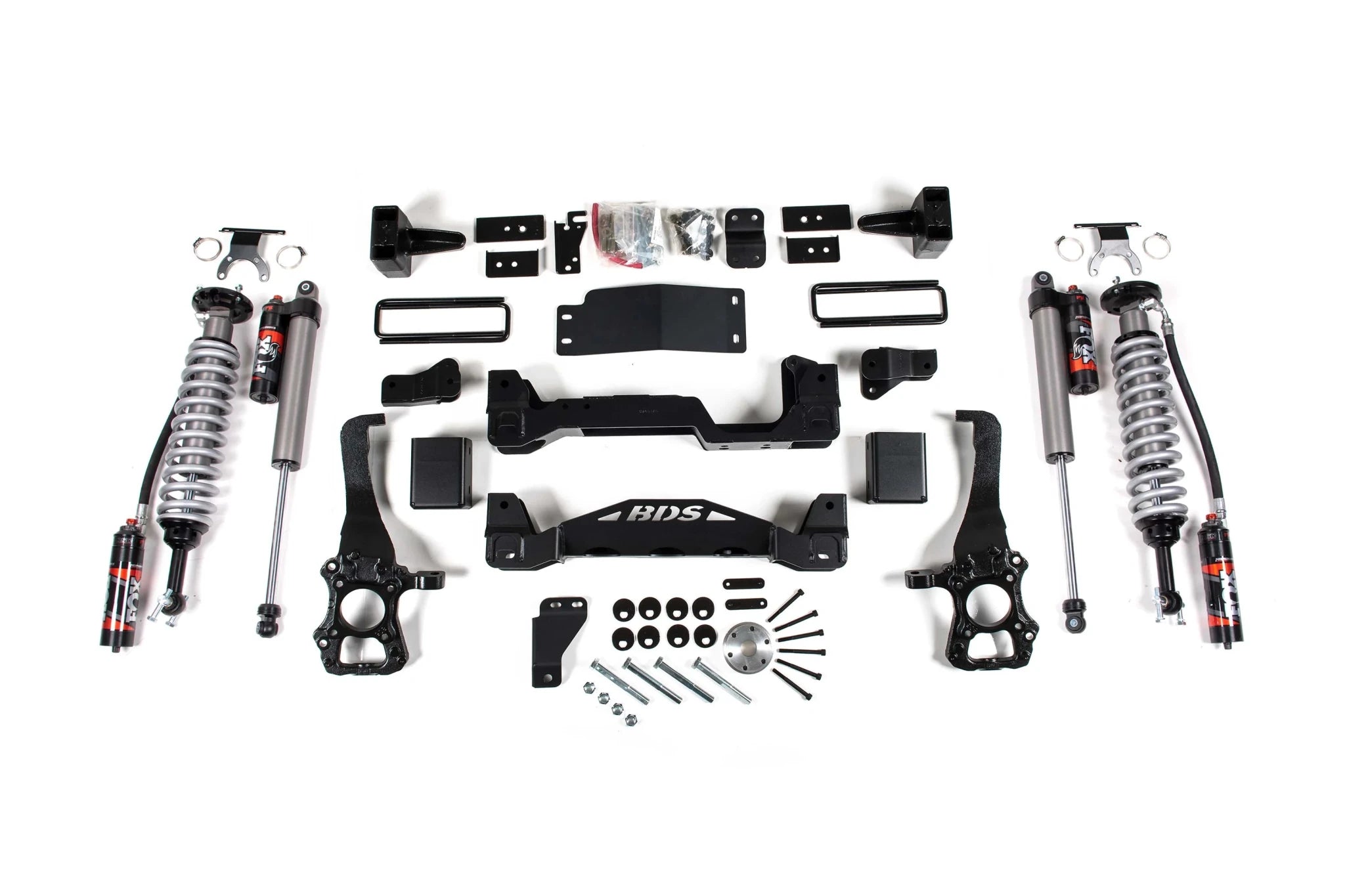BDS Suspension 6 Inch Lift Kit FOX 2.5 Performance Elite Coil - Over (2015 - 2020 3.0L Powerstroke 4WD) - Southern Diesel Supply