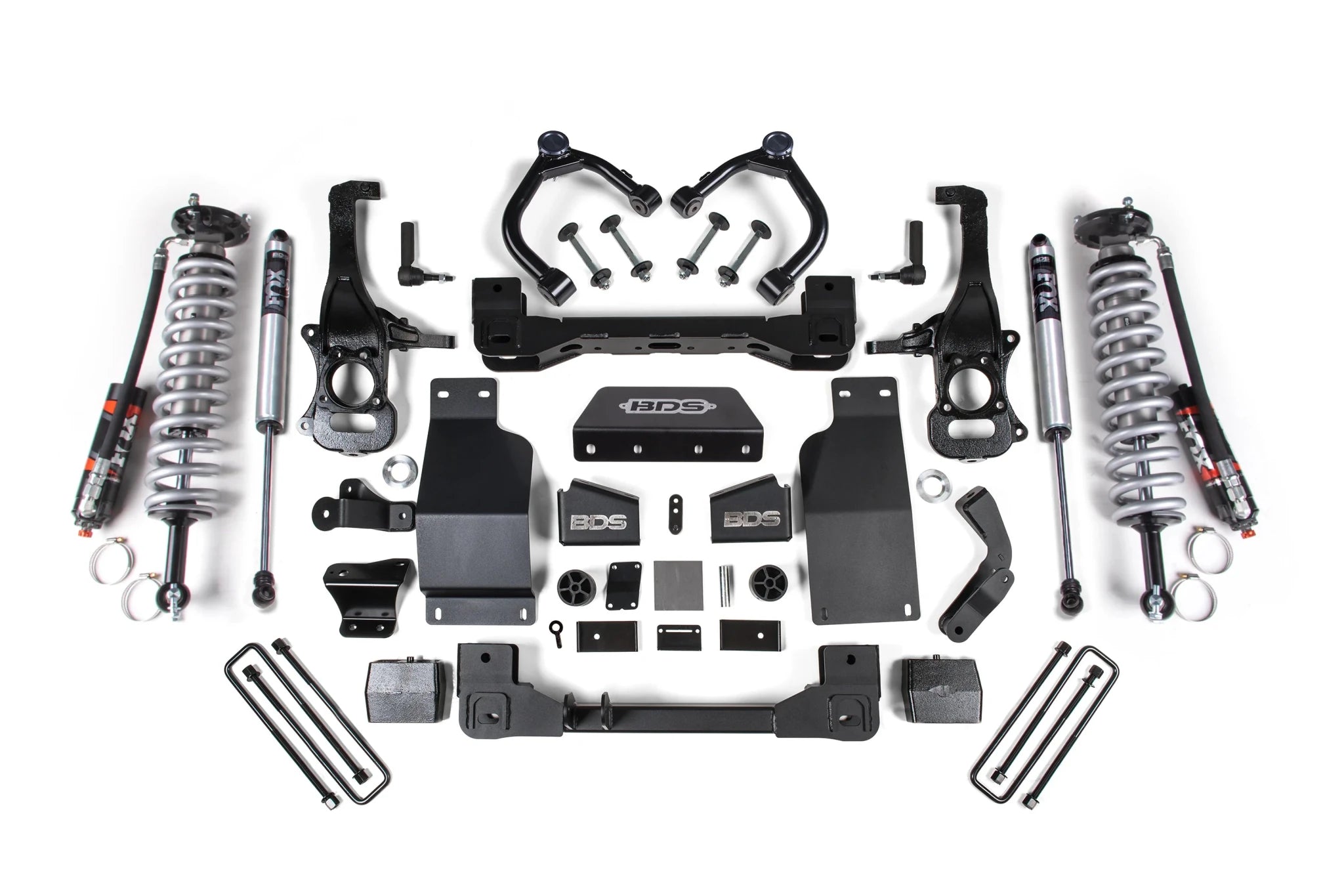 BDS Suspension 6 Inch Lift Kit FOX 2.5 Performance Elite Coil - Over (2019 - 2024 3.0L Duramax 4WD) - Southern Diesel Supply