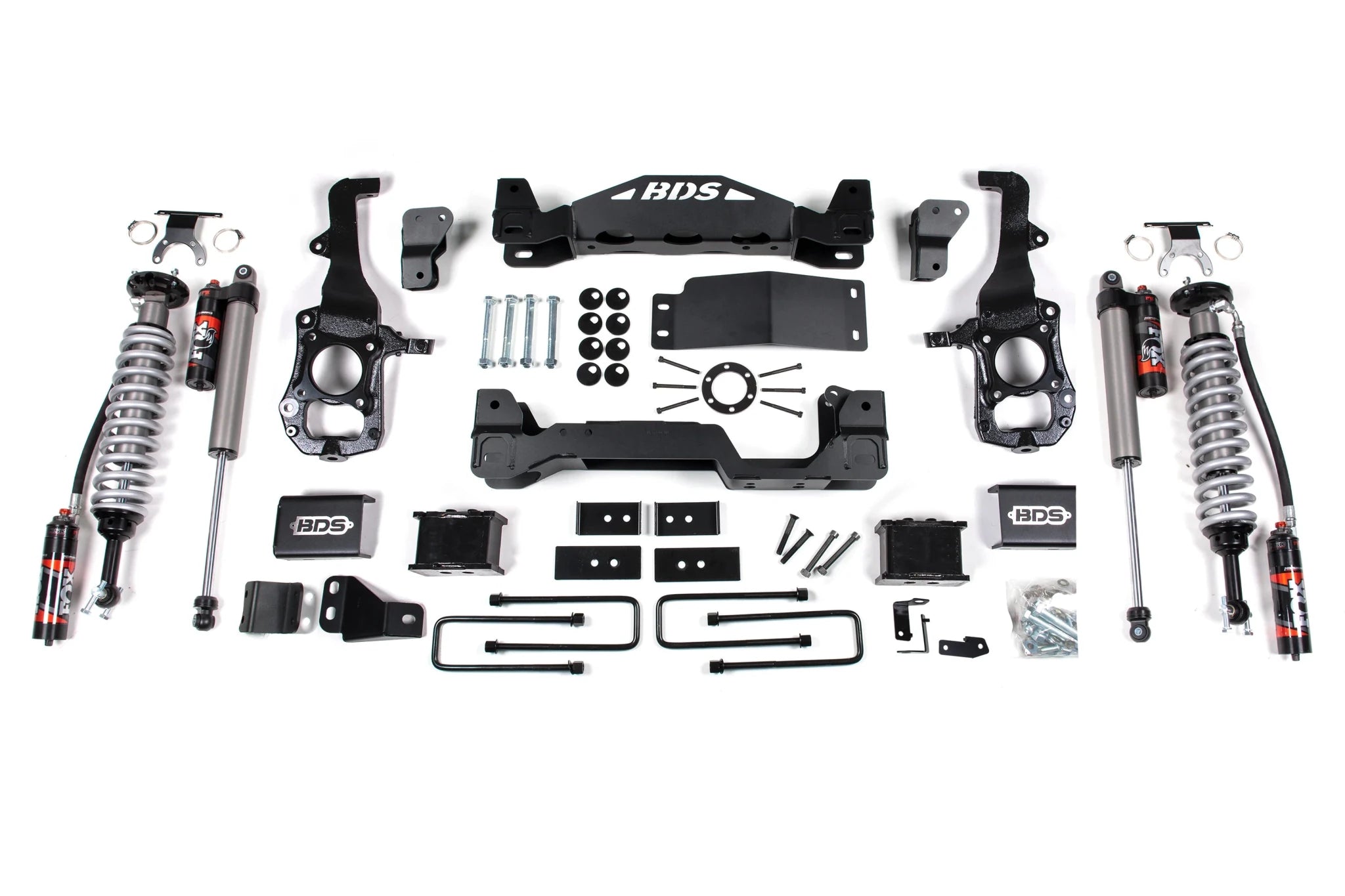 BDS Suspension 6 Inch Lift Kit FOX 2.5 Performance Elite Coil - Over (2021 3.0L Powerstroke 4WD) - Southern Diesel Supply
