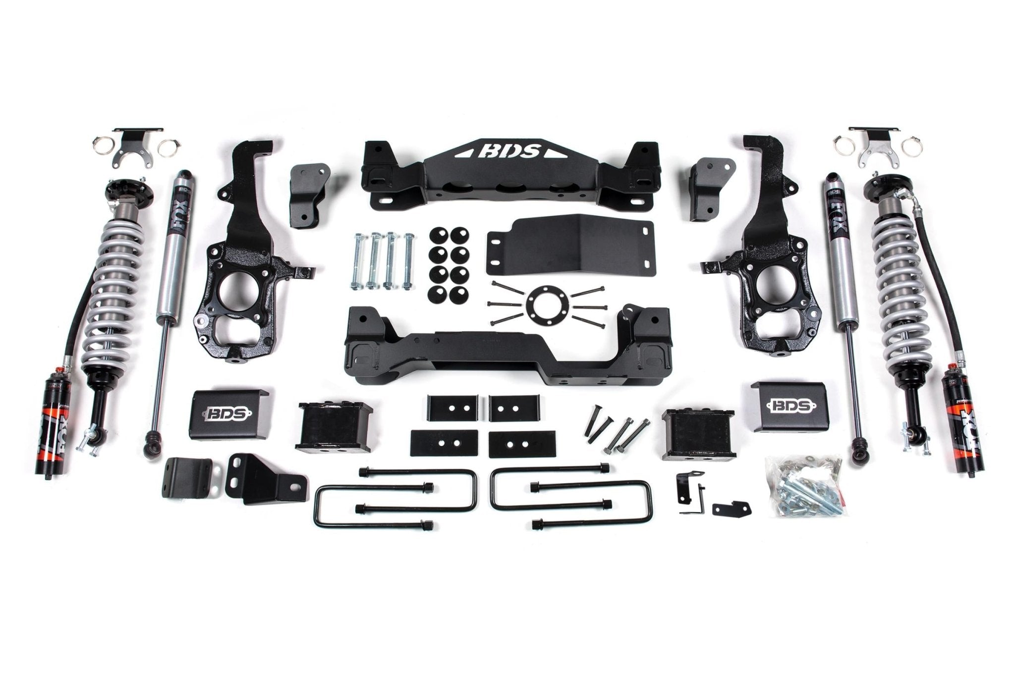 BDS Suspension 6 Inch Lift Kit FOX 2.5 Performance Elite Coil - Over (2021 3.0L Powerstroke 4WD) - Southern Diesel Supply