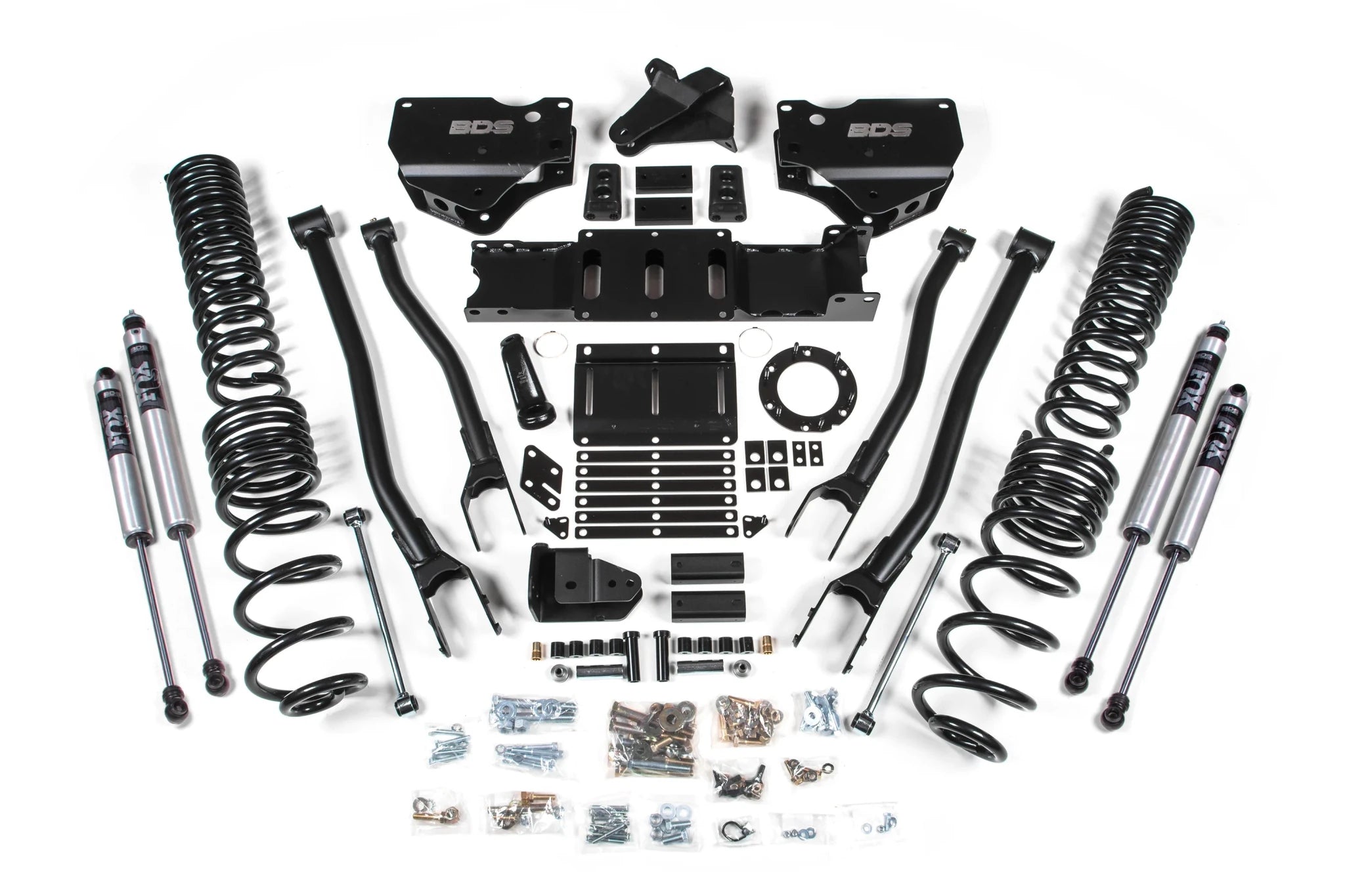BDS Suspension 6 Inch Lift Kit w/ 4 - Link (2019 - 2024 2500 Cummins 4WD) - Southern Diesel Supply