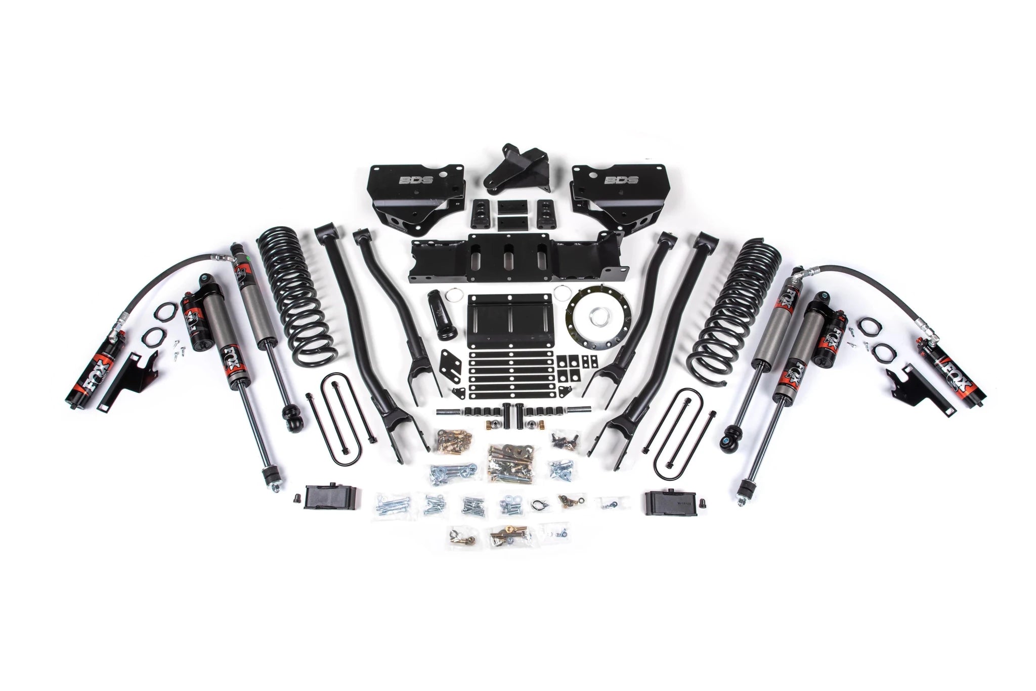 BDS Suspension 6 Inch Lift Kit w/ 4 - Link (2019 - 2024 3500 Cummins 4WD) - Southern Diesel Supply