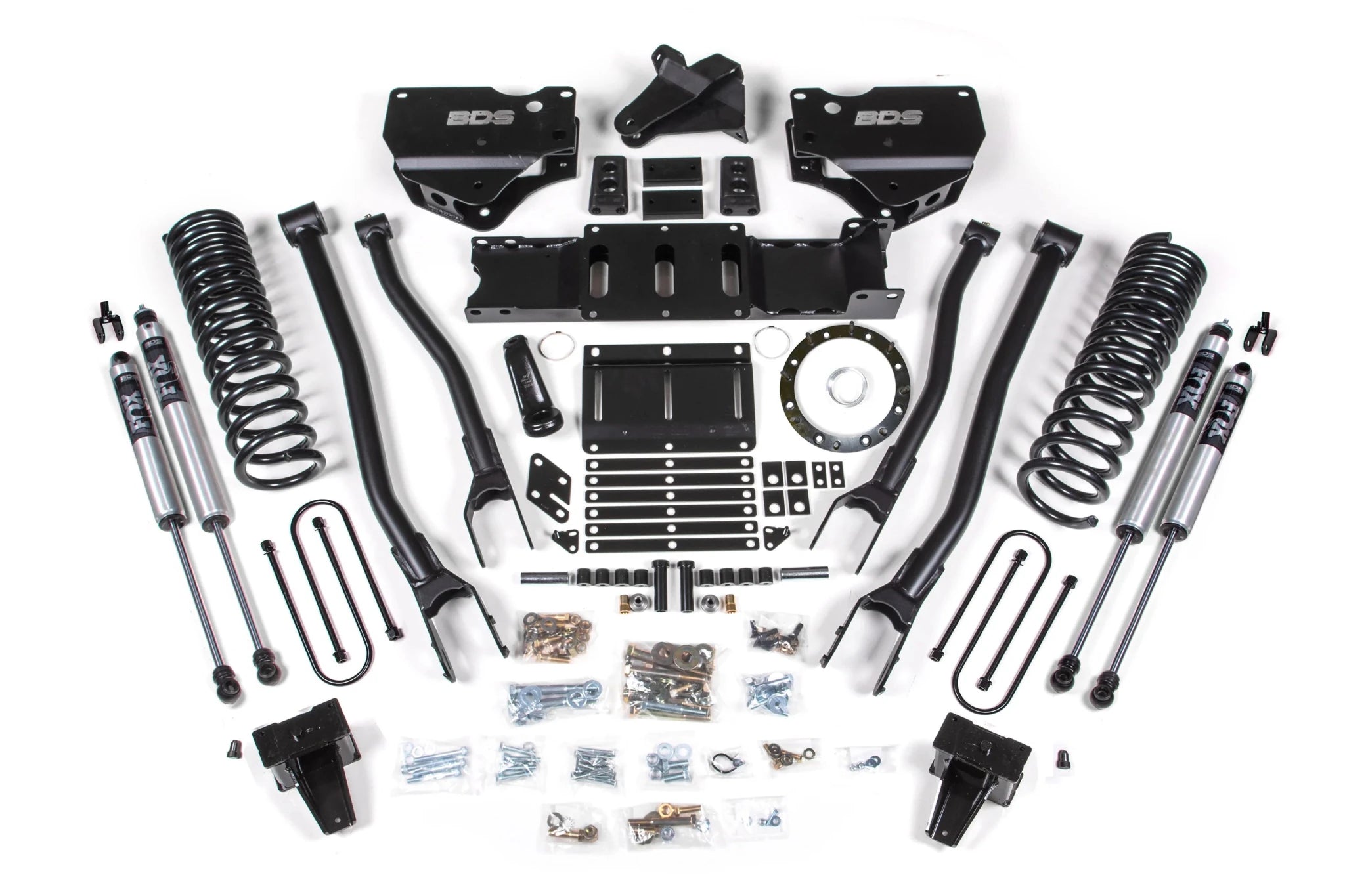 BDS Suspension 6 Inch Lift Kit w/ 4 - Link (2019 - 2024 3500 Cummins 4WD) - Southern Diesel Supply