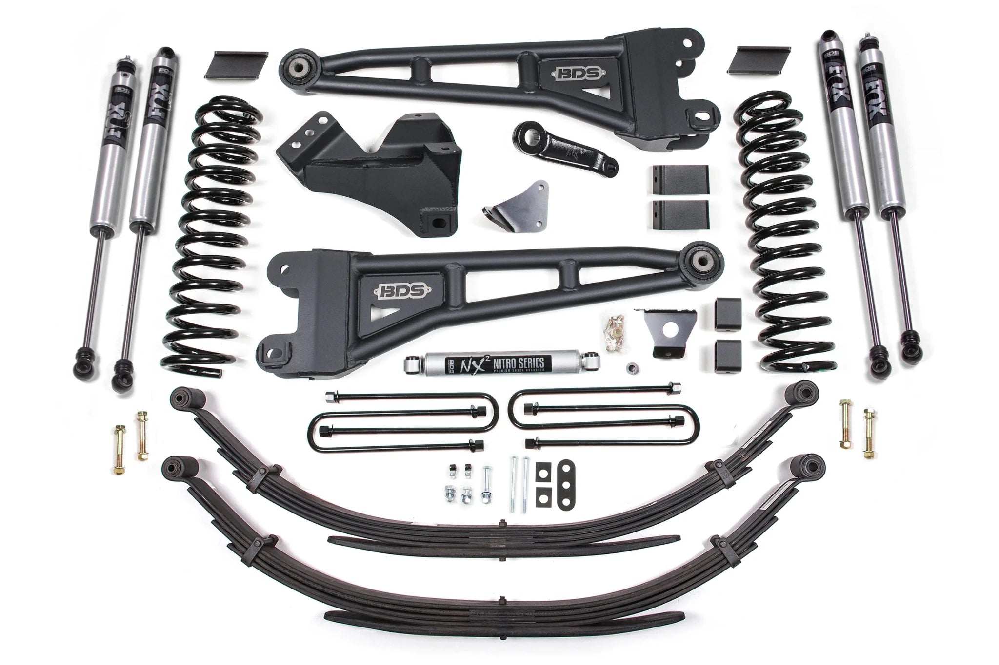 BDS Suspension 6 Inch Lift Kit w/ Radius Arm (2005 - 2007 Powerstroke 4WD) - Southern Diesel Supply