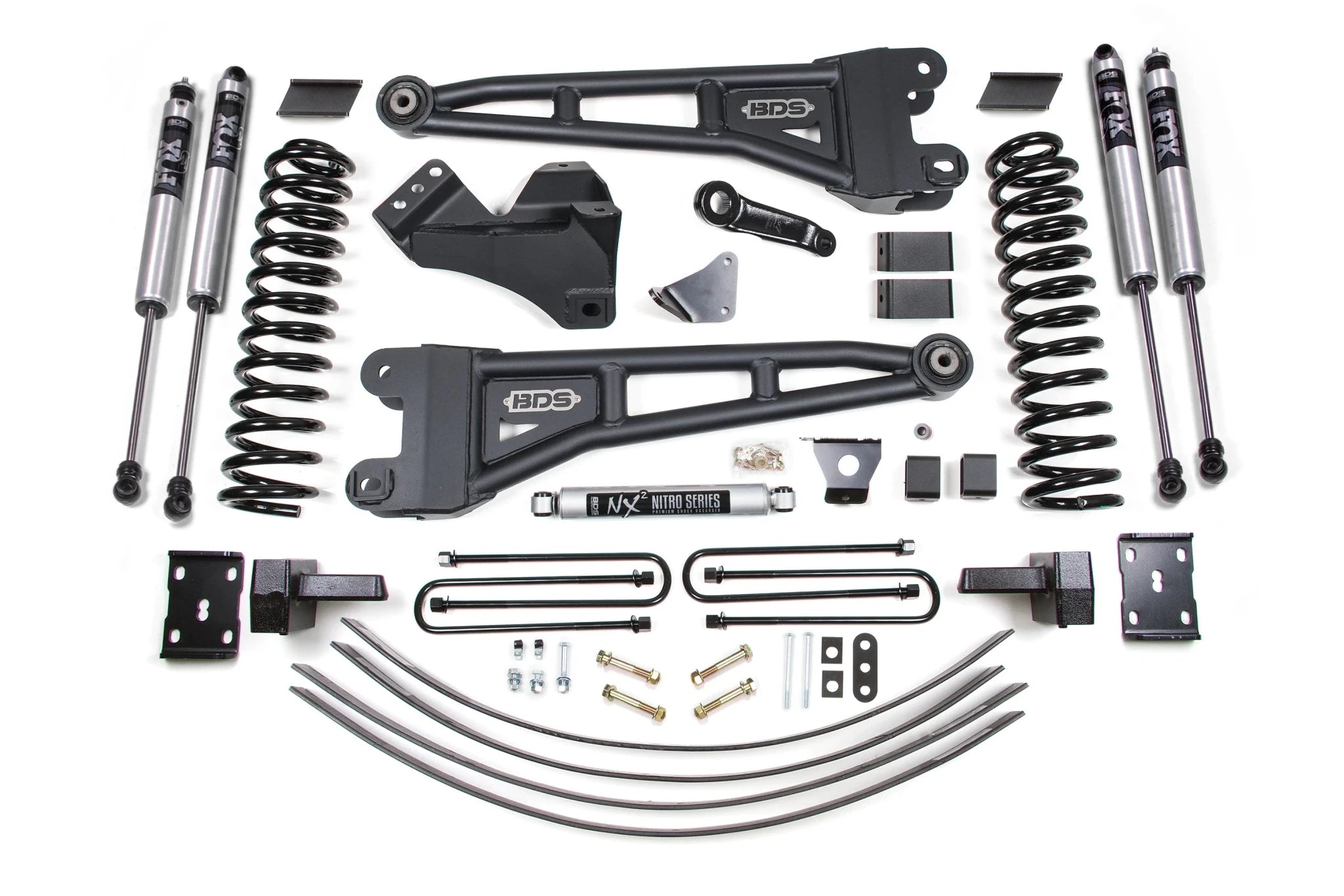 BDS Suspension 6 Inch Lift Kit w/ Radius Arm (2005 - 2007 Powerstroke 4WD) - Southern Diesel Supply