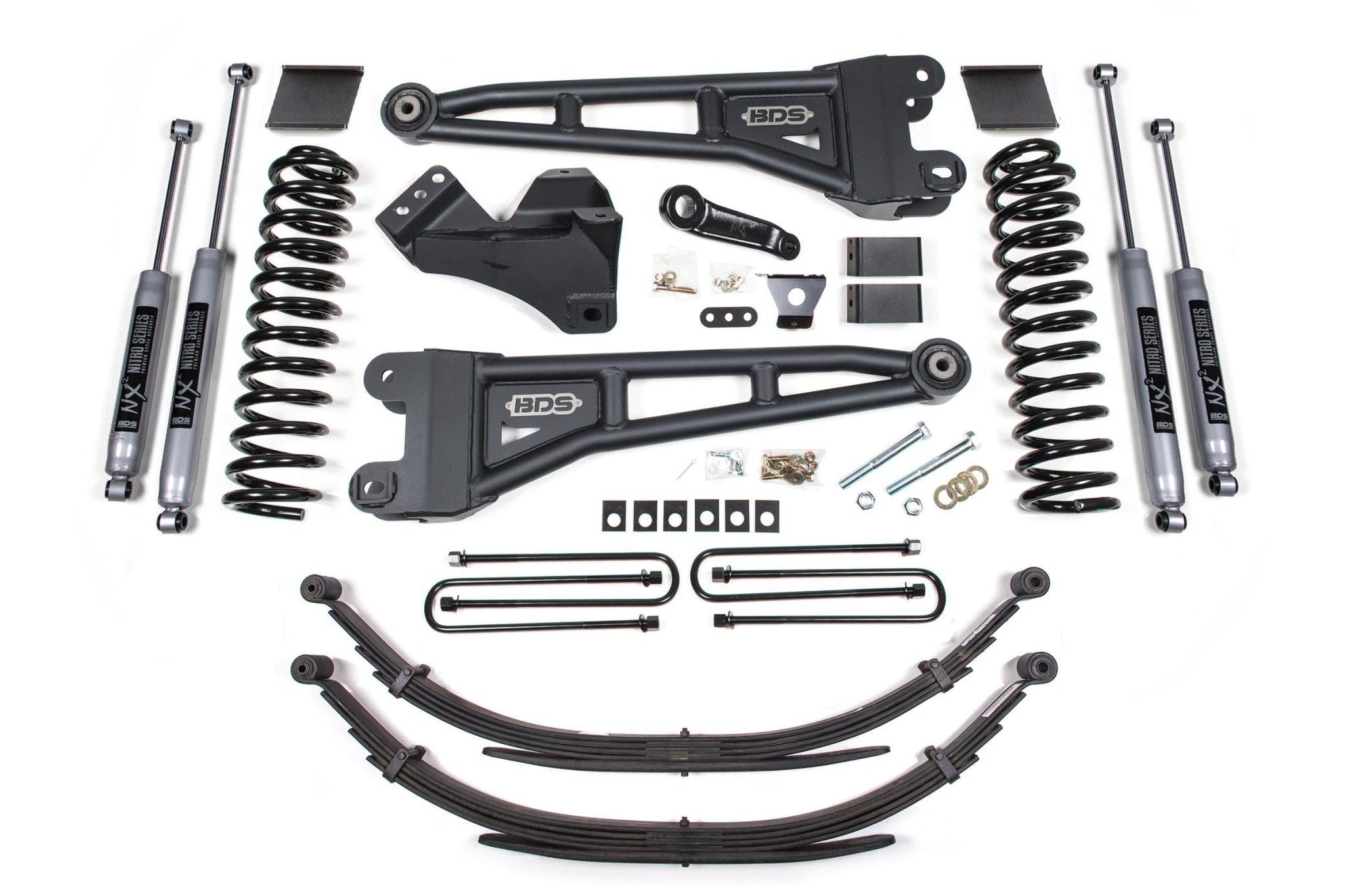 BDS Suspension 6 Inch Lift Kit w/ Radius Arm (2011 - 2016 Powerstroke 4WD) - Southern Diesel Supply