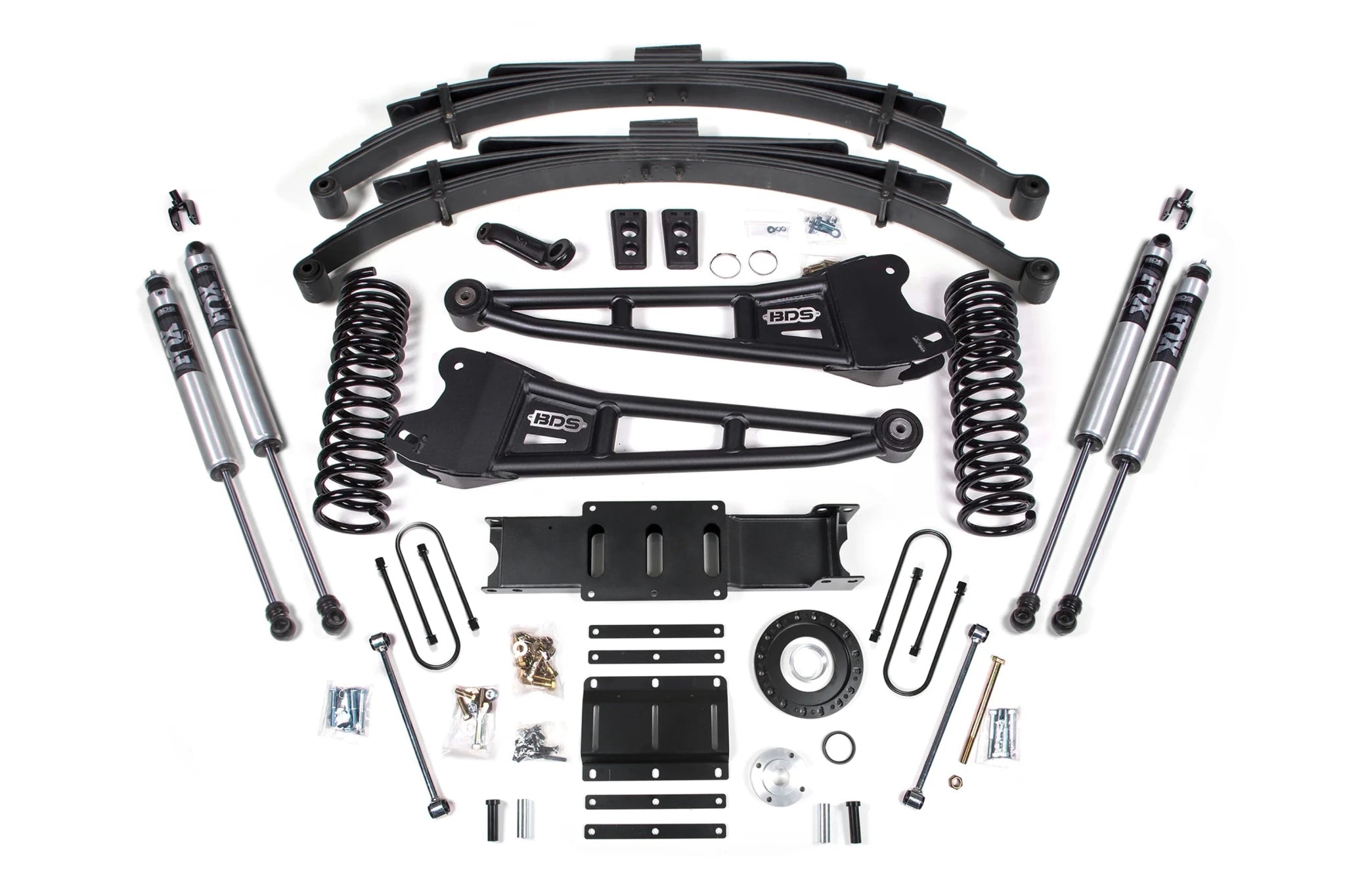 BDS Suspension 6 Inch Lift Kit w/ Radius Arm (2013 - 2018 3500 Cummins 4WD) - Southern Diesel Supply