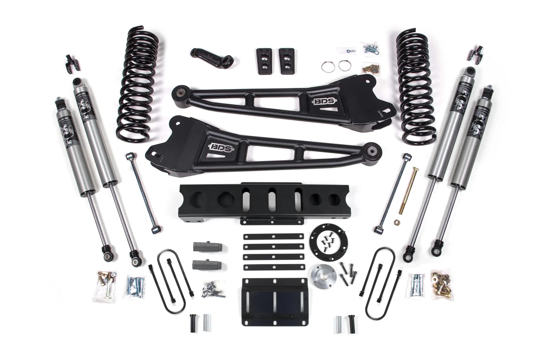 BDS Suspension 6 Inch Lift Kit w/ Radius Arm (2013 - 2018 3500 Cummins 4WD) - Southern Diesel Supply