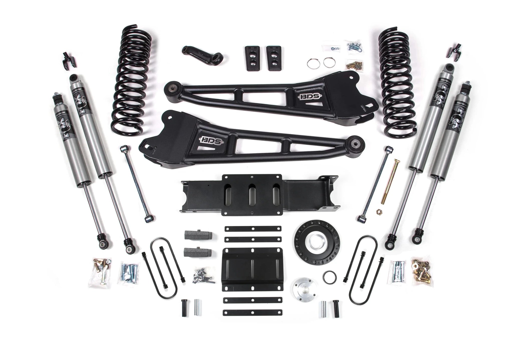 BDS Suspension 6 Inch Lift Kit w/ Radius Arm (2013 - 2018 3500 Cummins 4WD) - Southern Diesel Supply